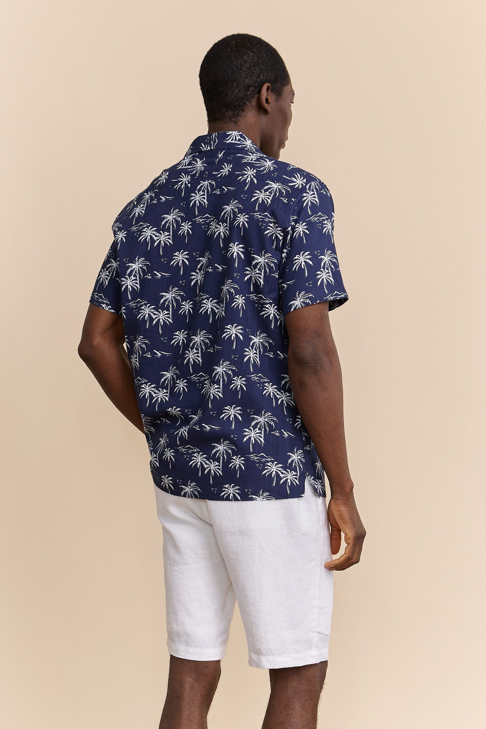 Palm tree print shirt