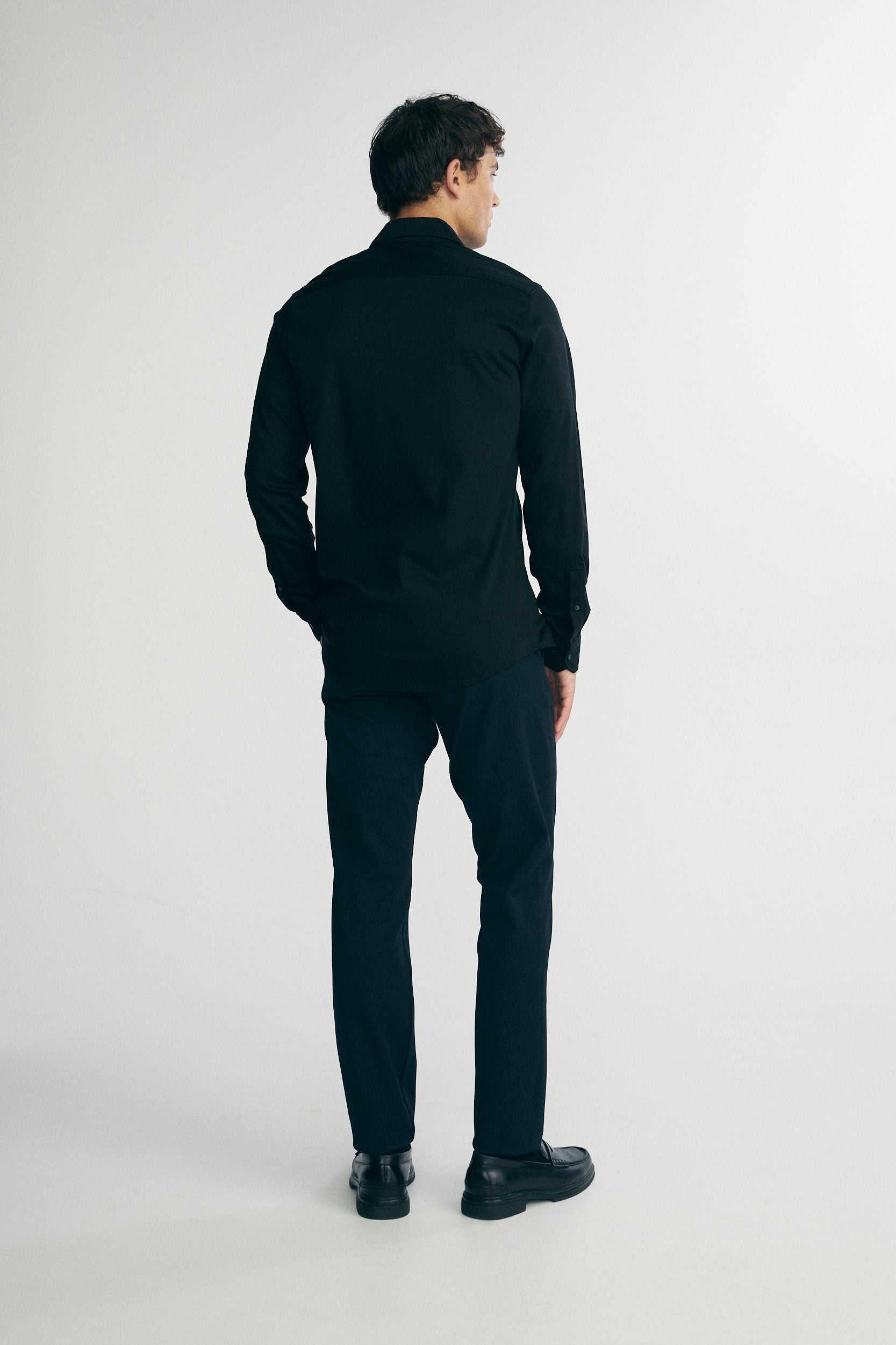 Chemise Extra-ajustée en jersey coton mercerisé