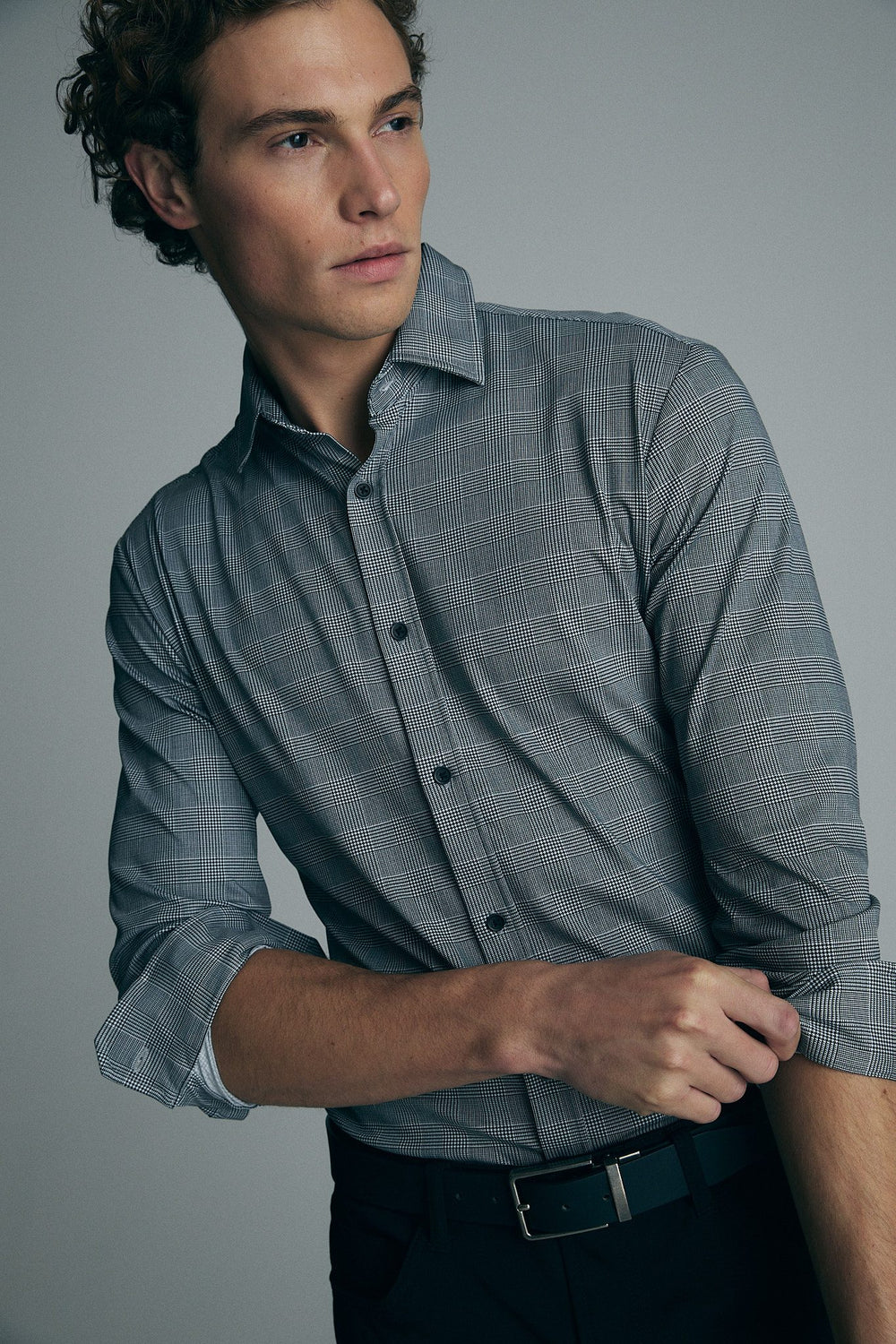 Houndstooth shirt