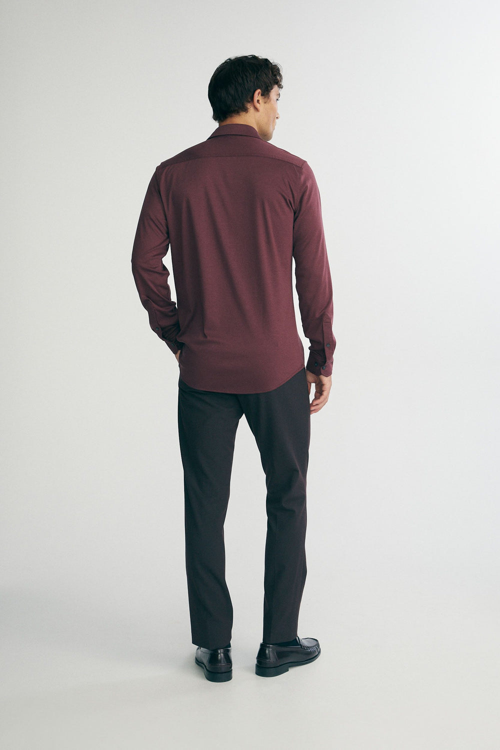 Chemise en coton mercerisé