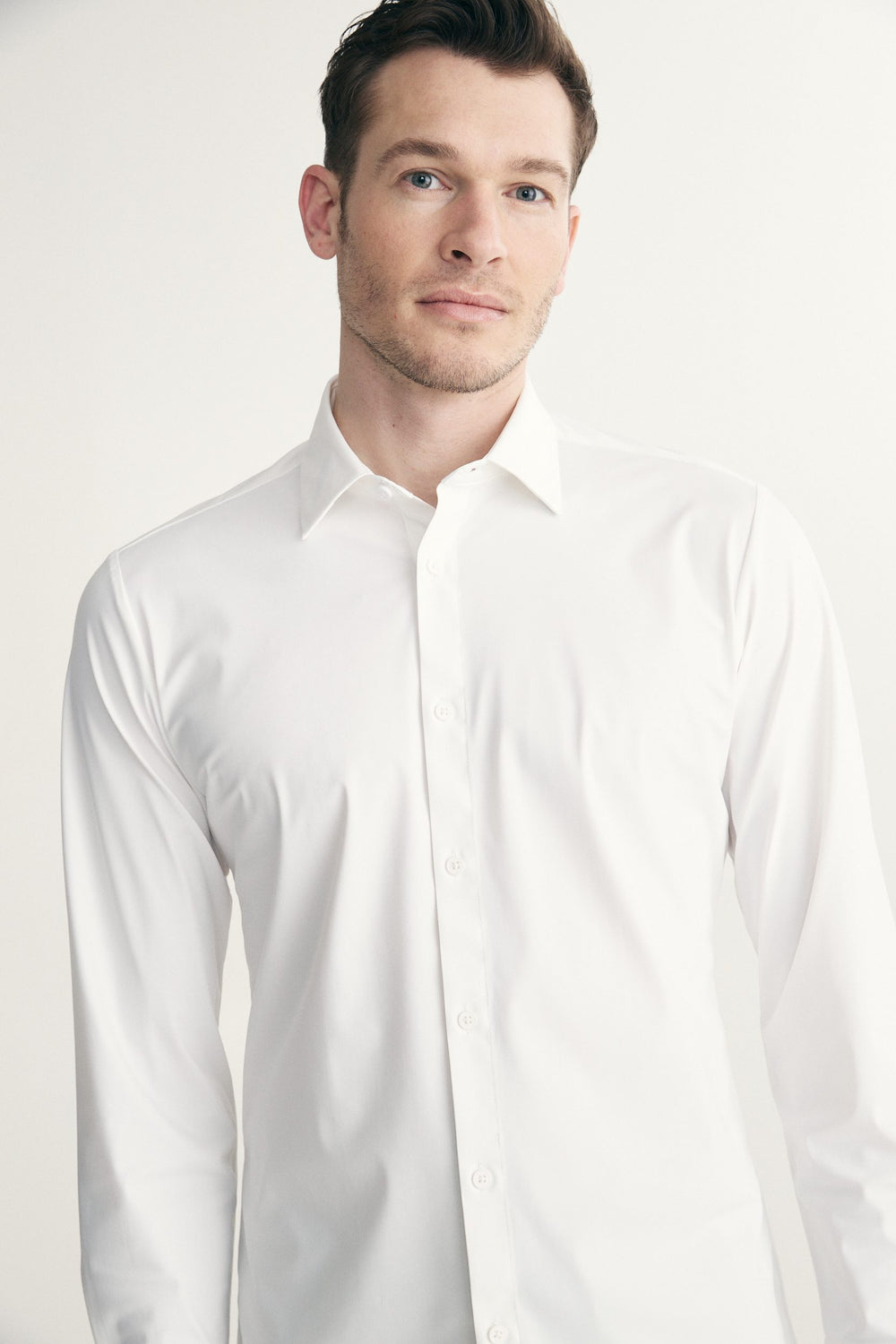 jersey dress shirts Textured Jersey Shirt in Navy XXXL