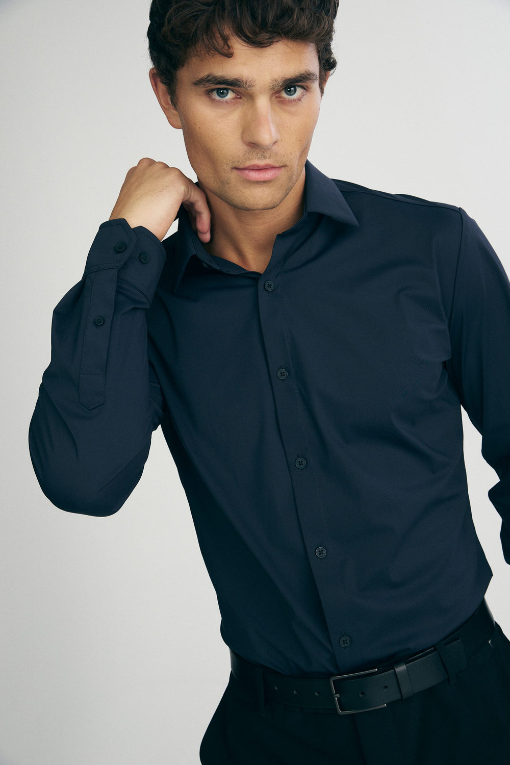 Chemise en jersey extensible