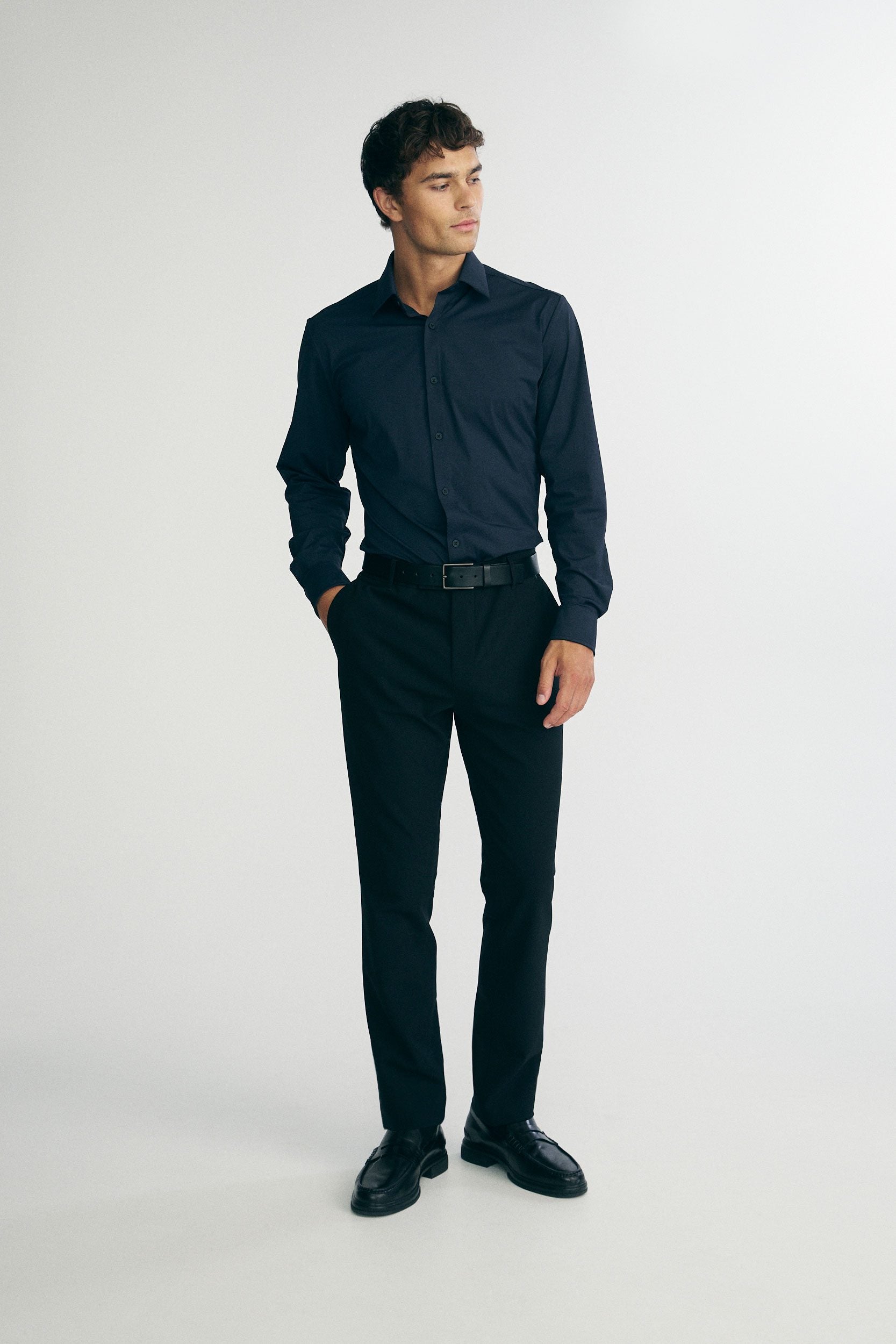 Chemise en jersey extensible