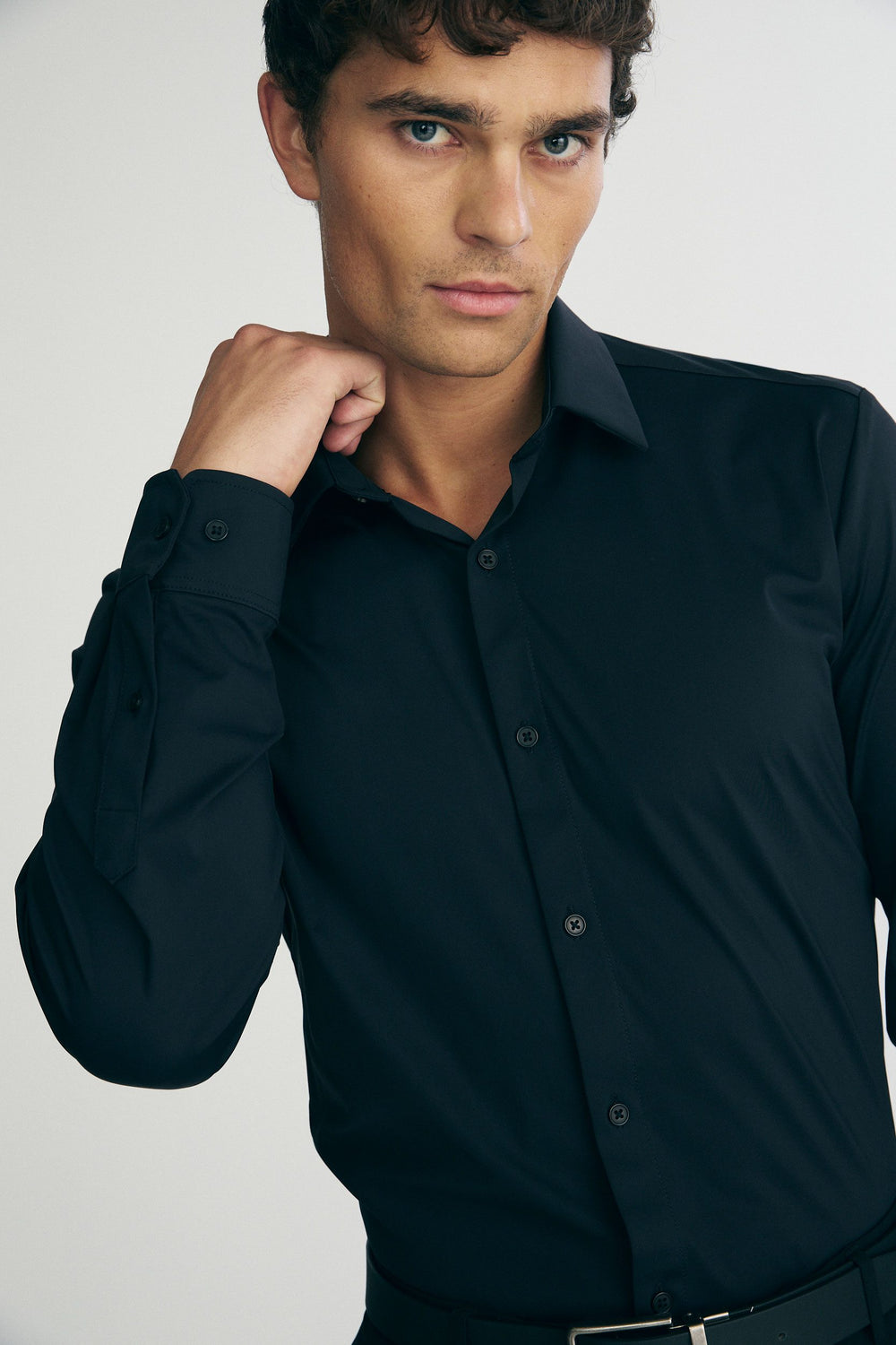 Chemise en jersey extensible