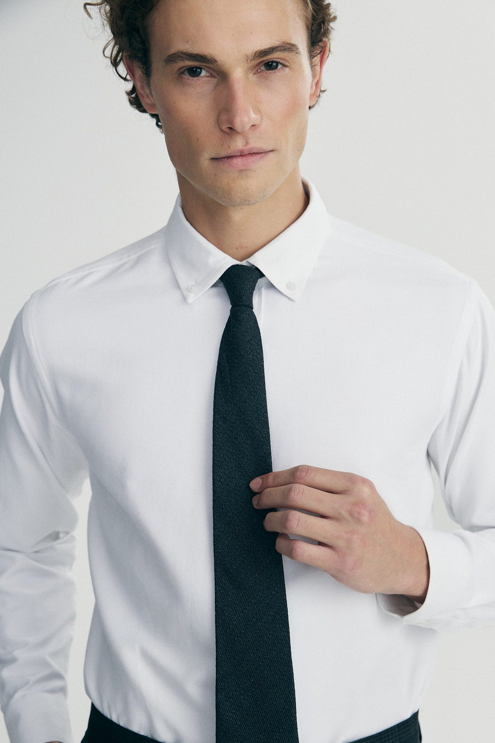 Chemise oxford semi-ajustée