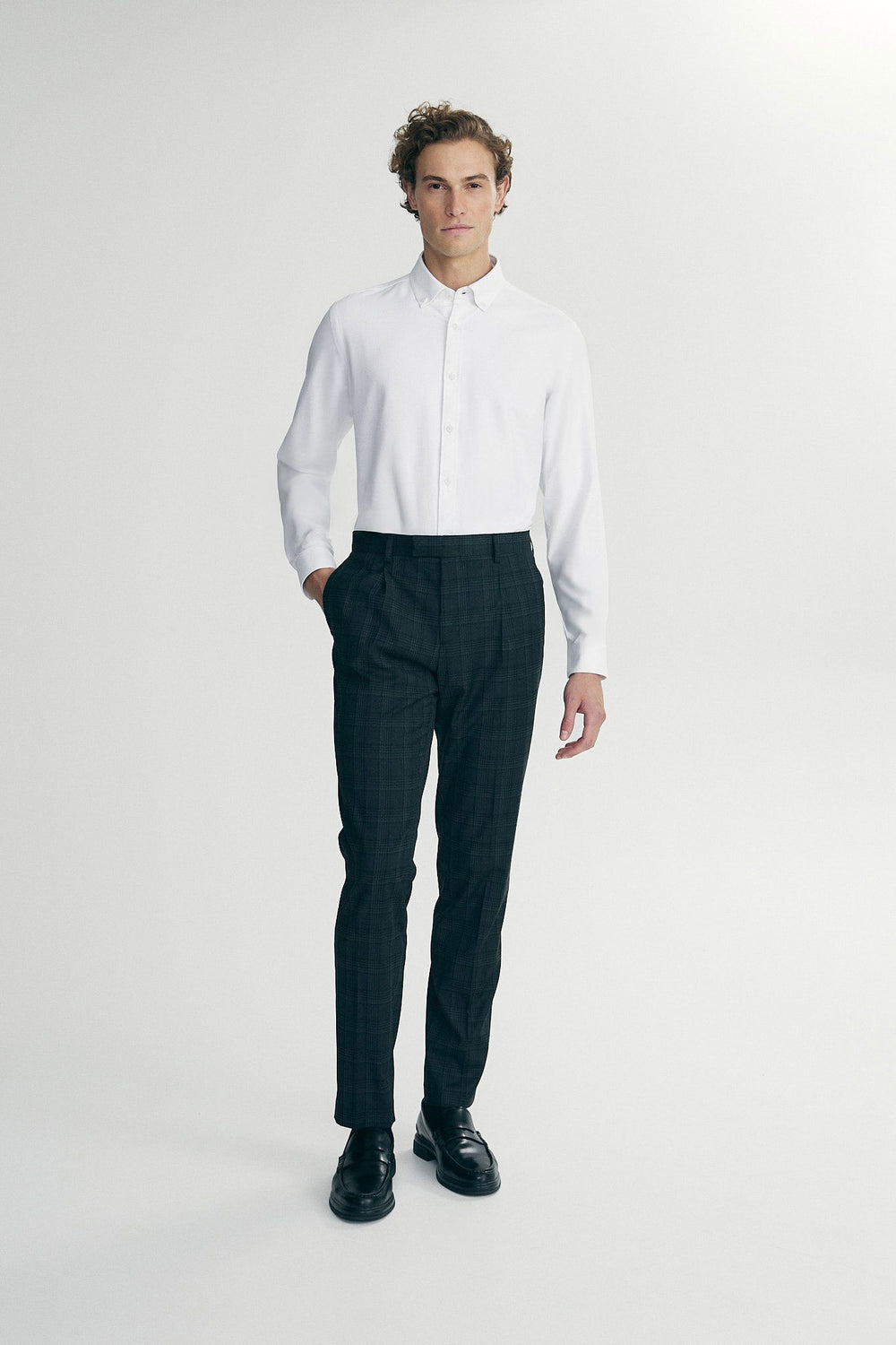 Chemise oxford semi-ajustée