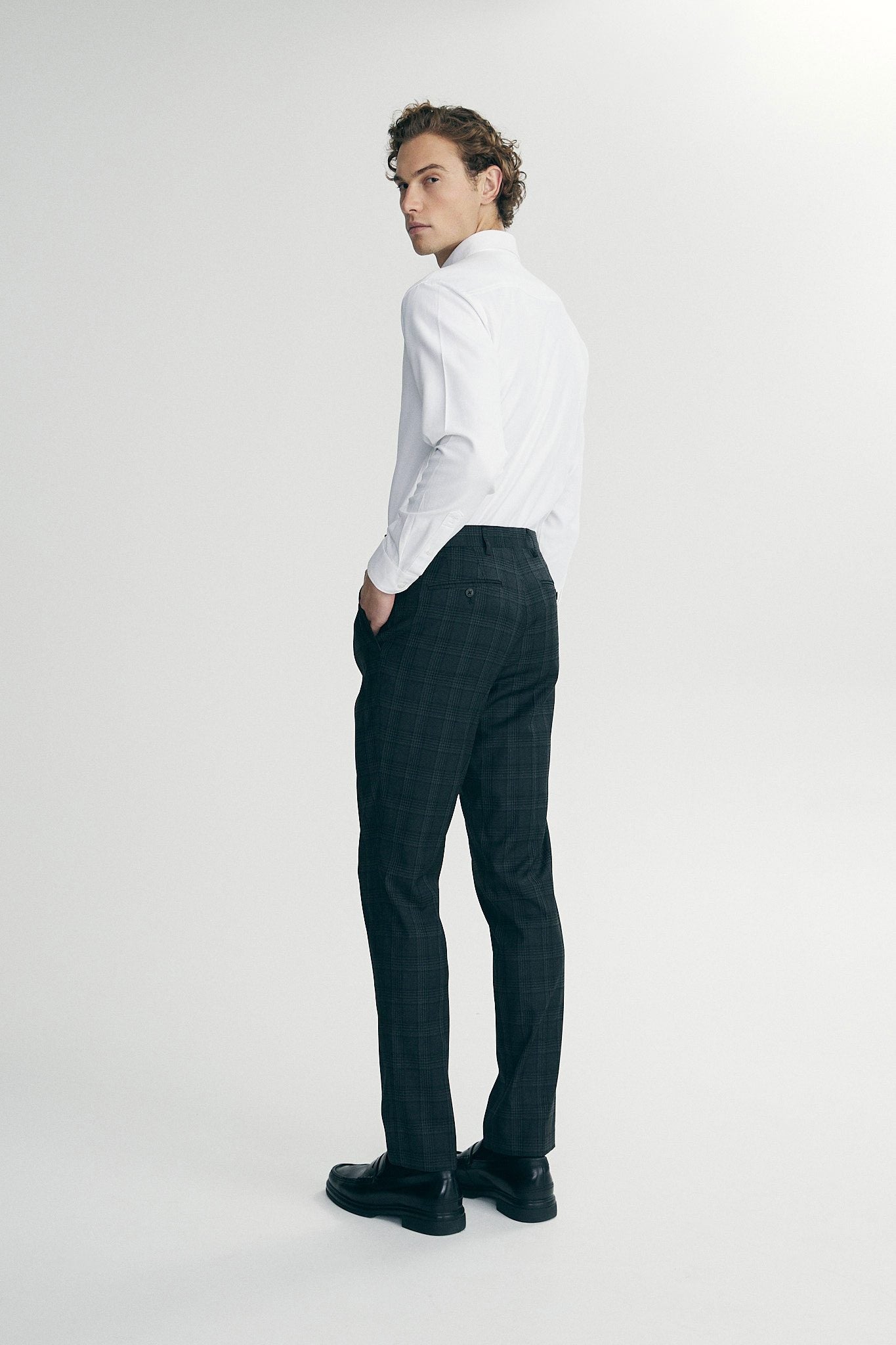 Chemise oxford semi-ajustée