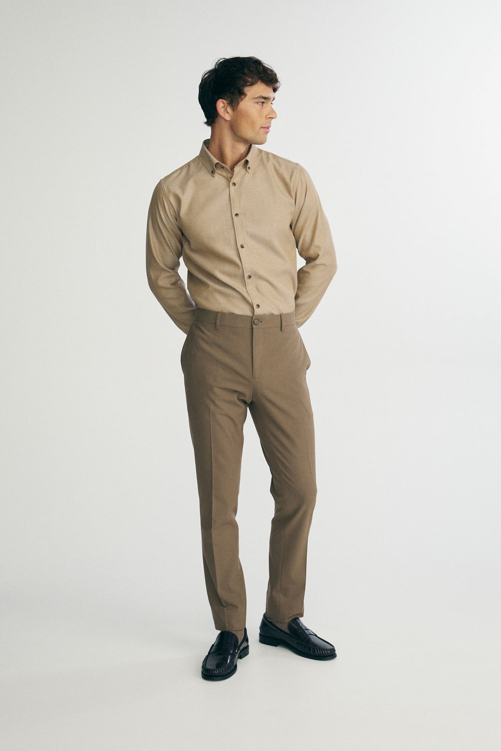 Chemise oxford semi-ajustée