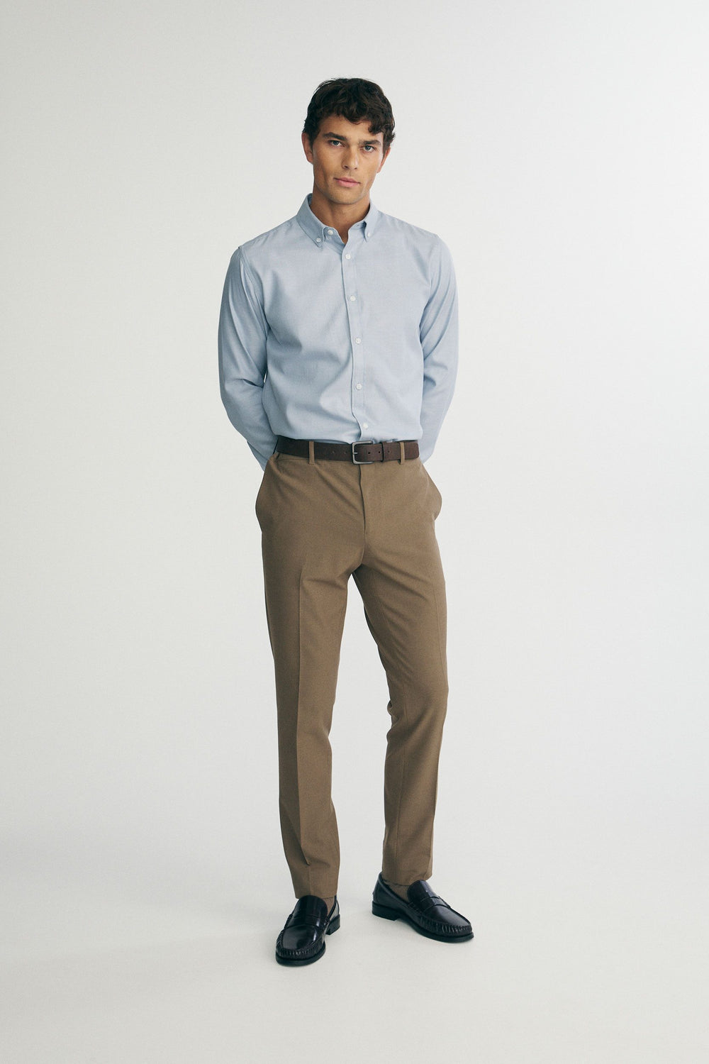 Chemise oxford semi-ajustée