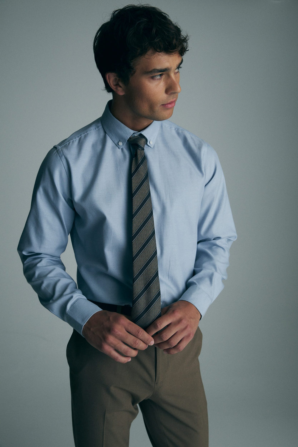Chemise oxford semi-ajustée