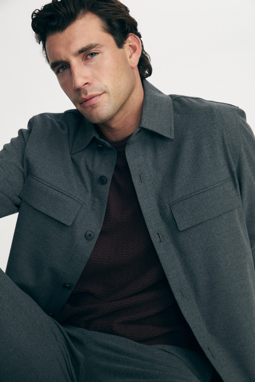 Flannel overshirt
