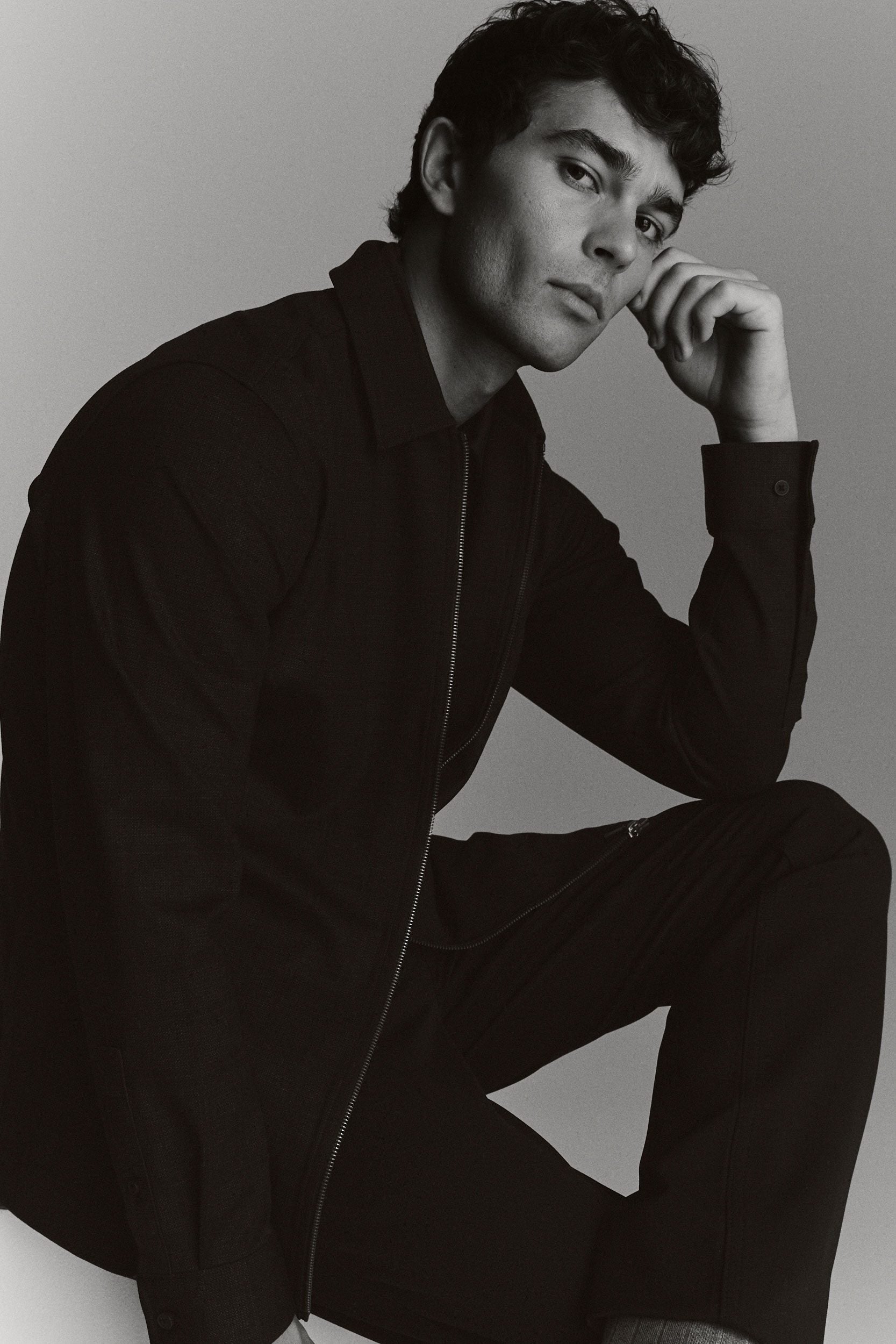 Long sleeve overshirt