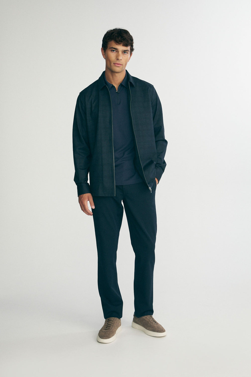 Long sleeve overshirt