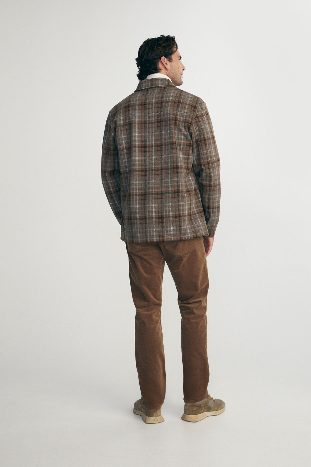 Plaid overshirt
