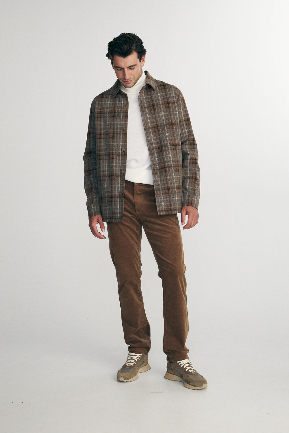 Plaid overshirt
