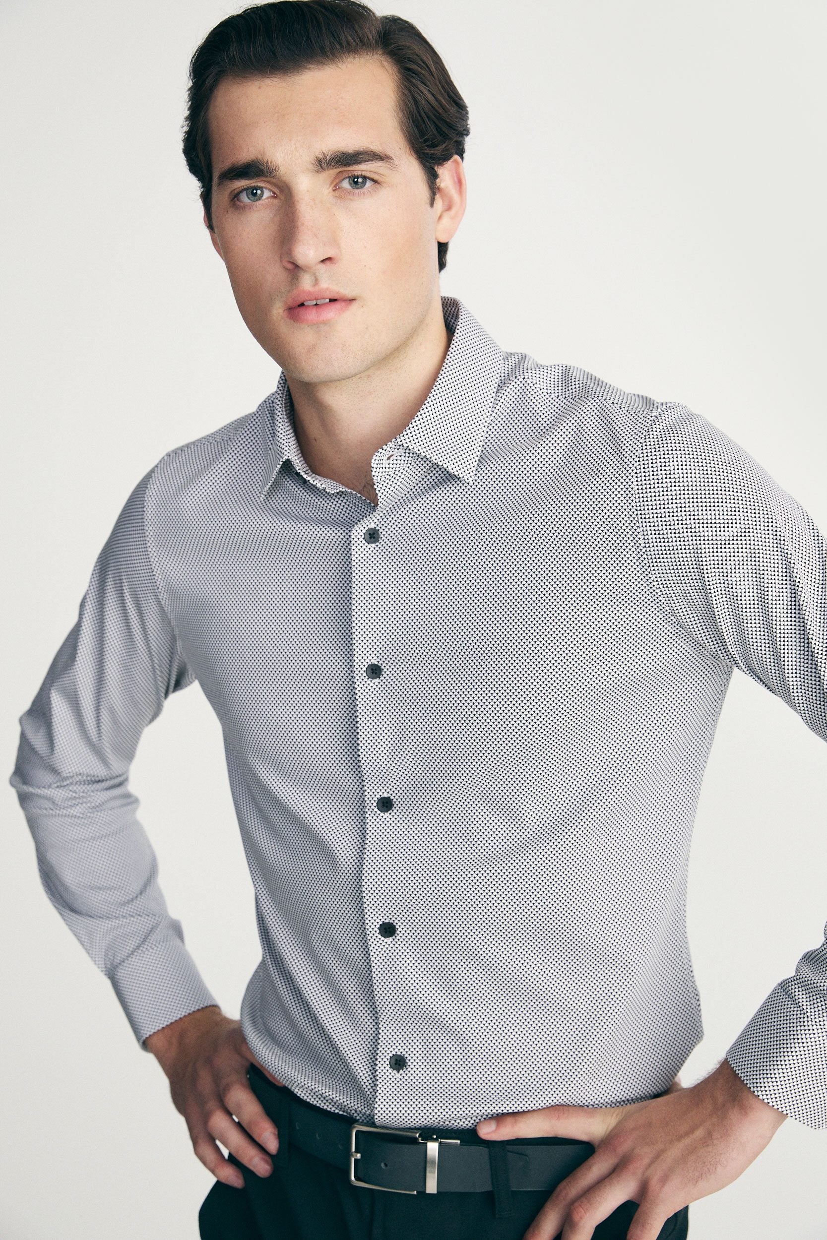 Checked printed shirt