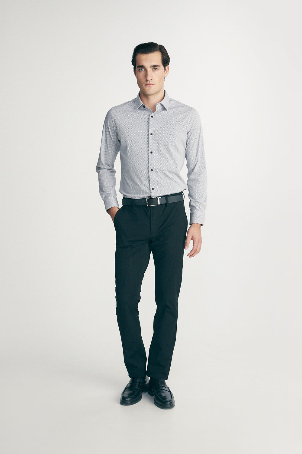 Checked printed shirt