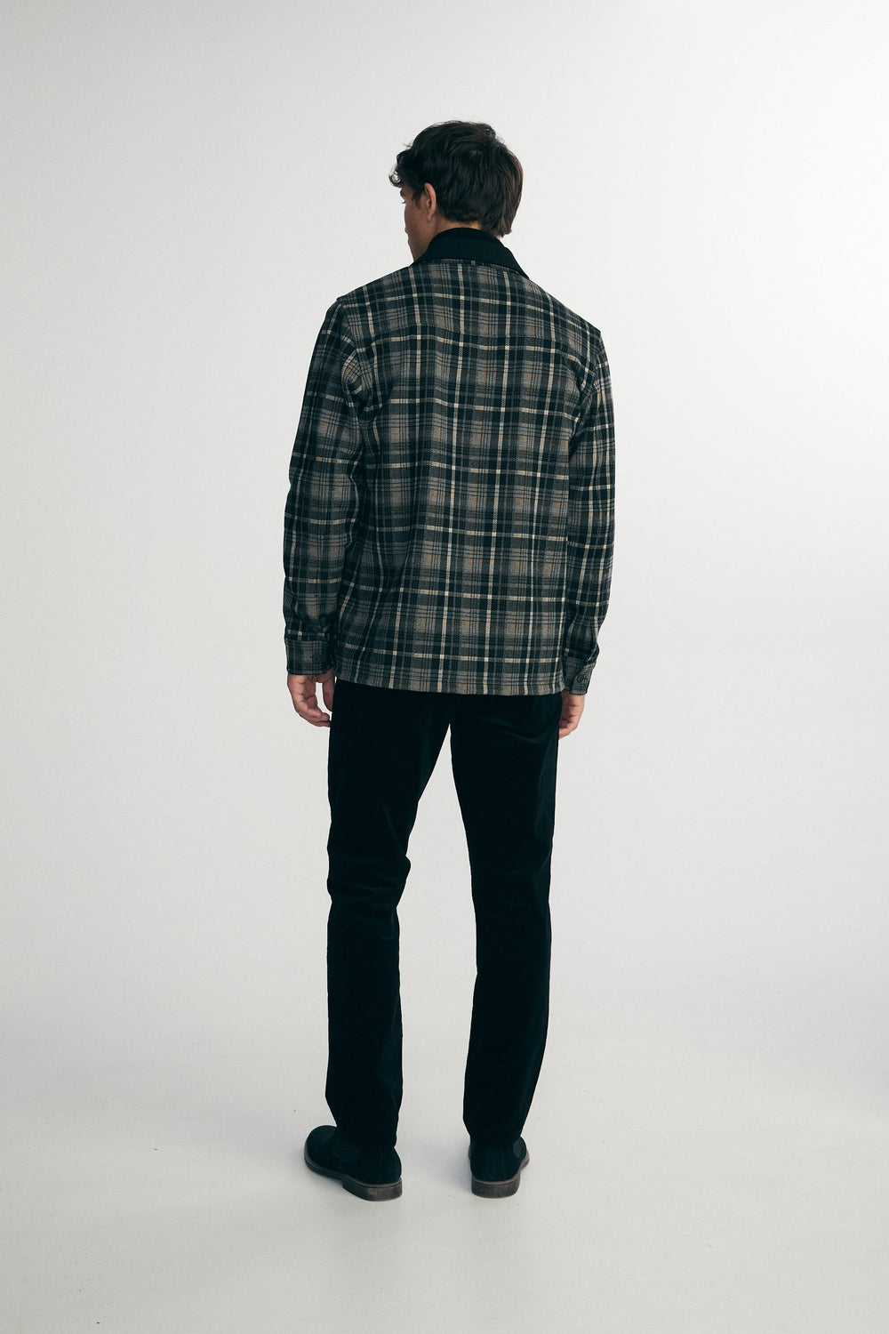 Plaid overshirt