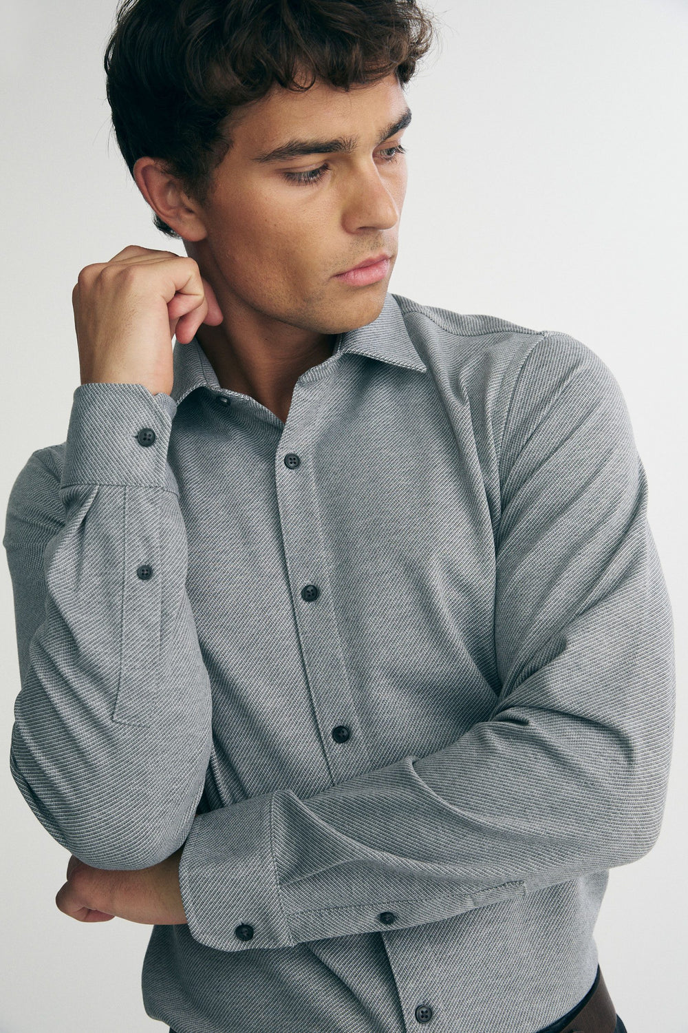 Chemise en jersey à manches longues