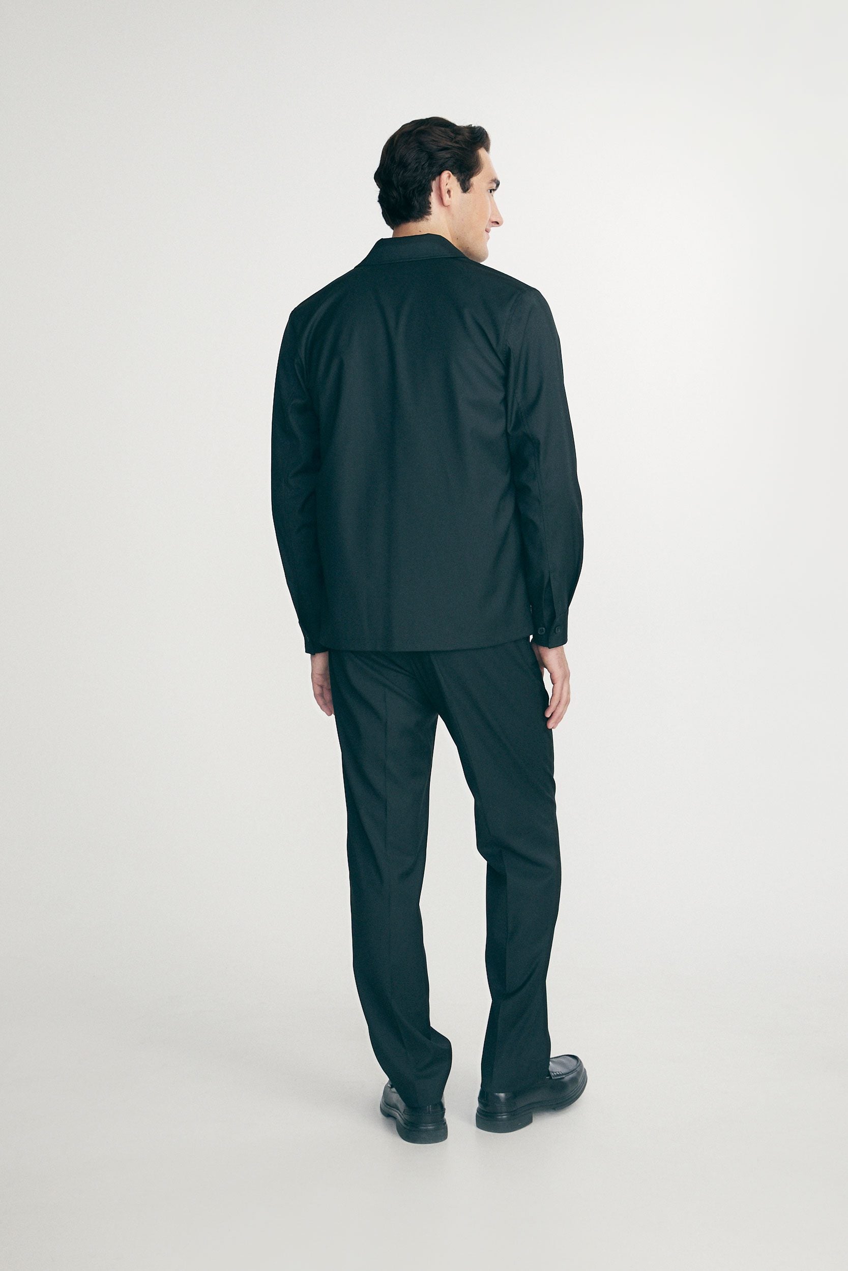 Long-sleeve overshirt
