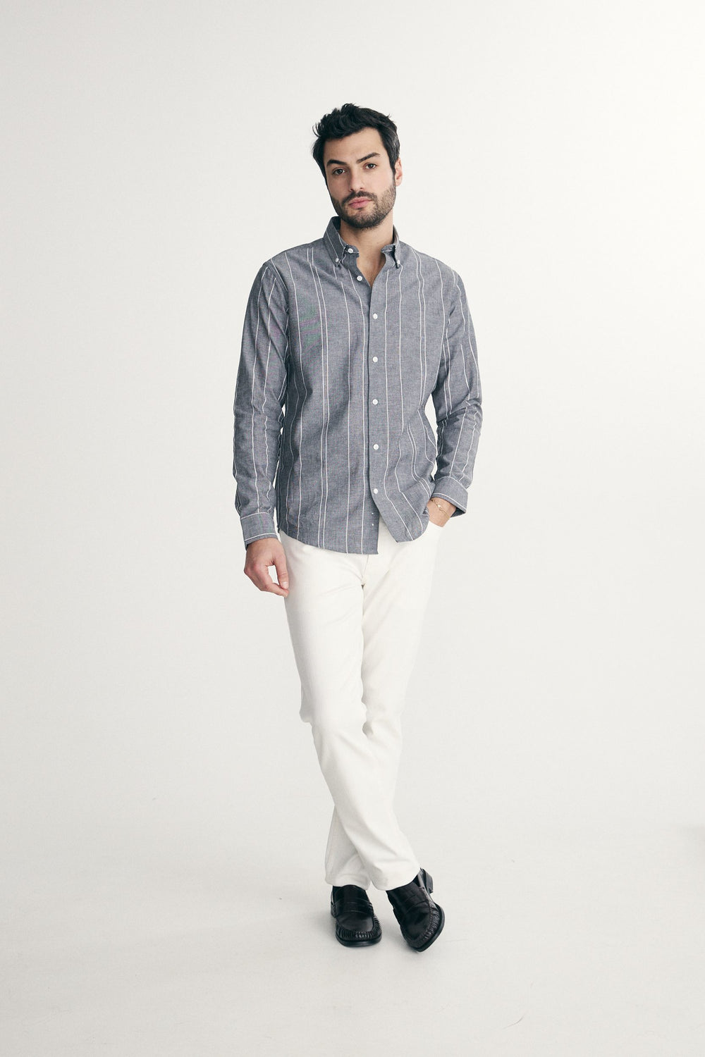 Striped Semi-Fitted shirt