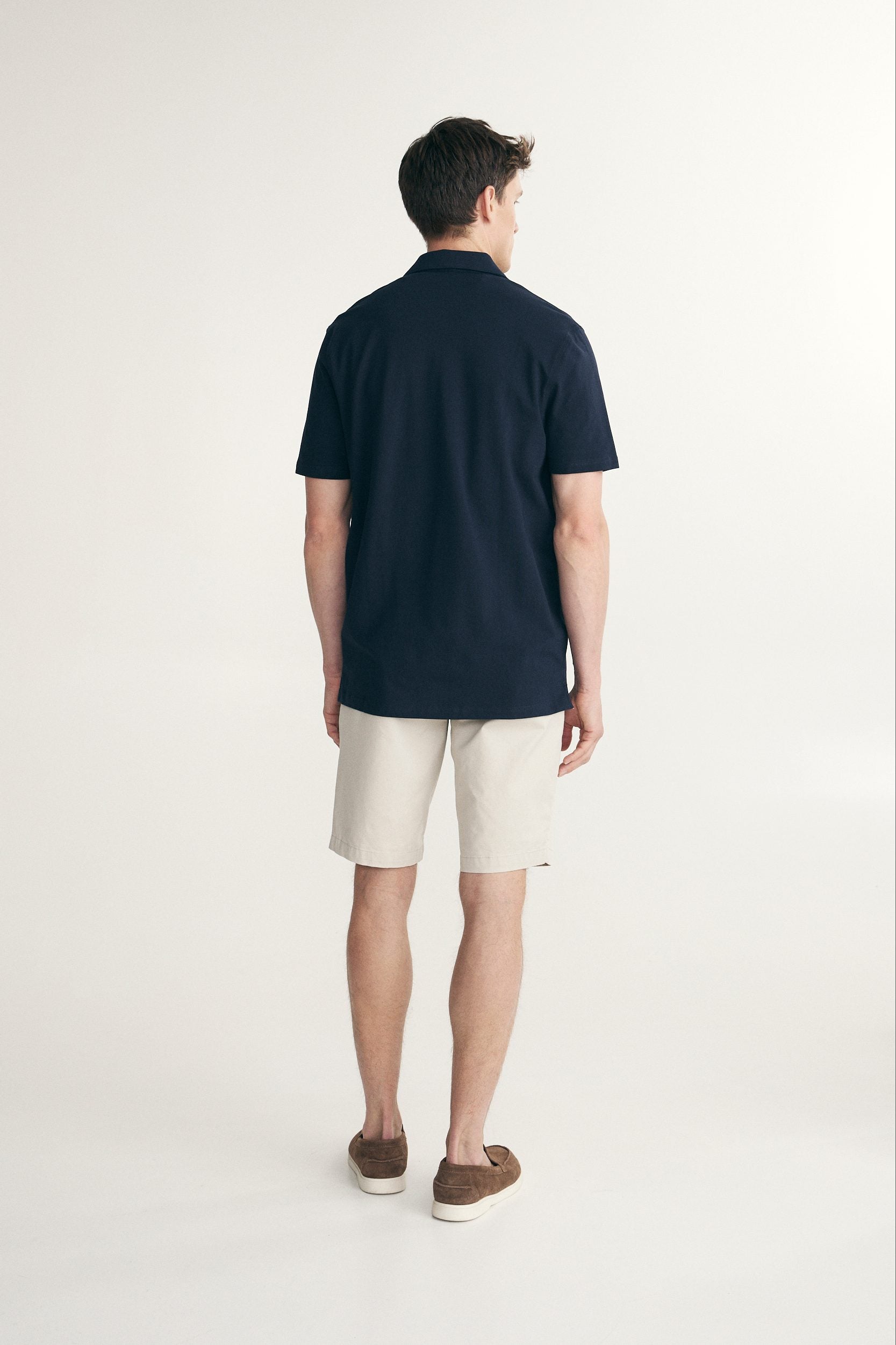 Chemise en piqué manches courtes