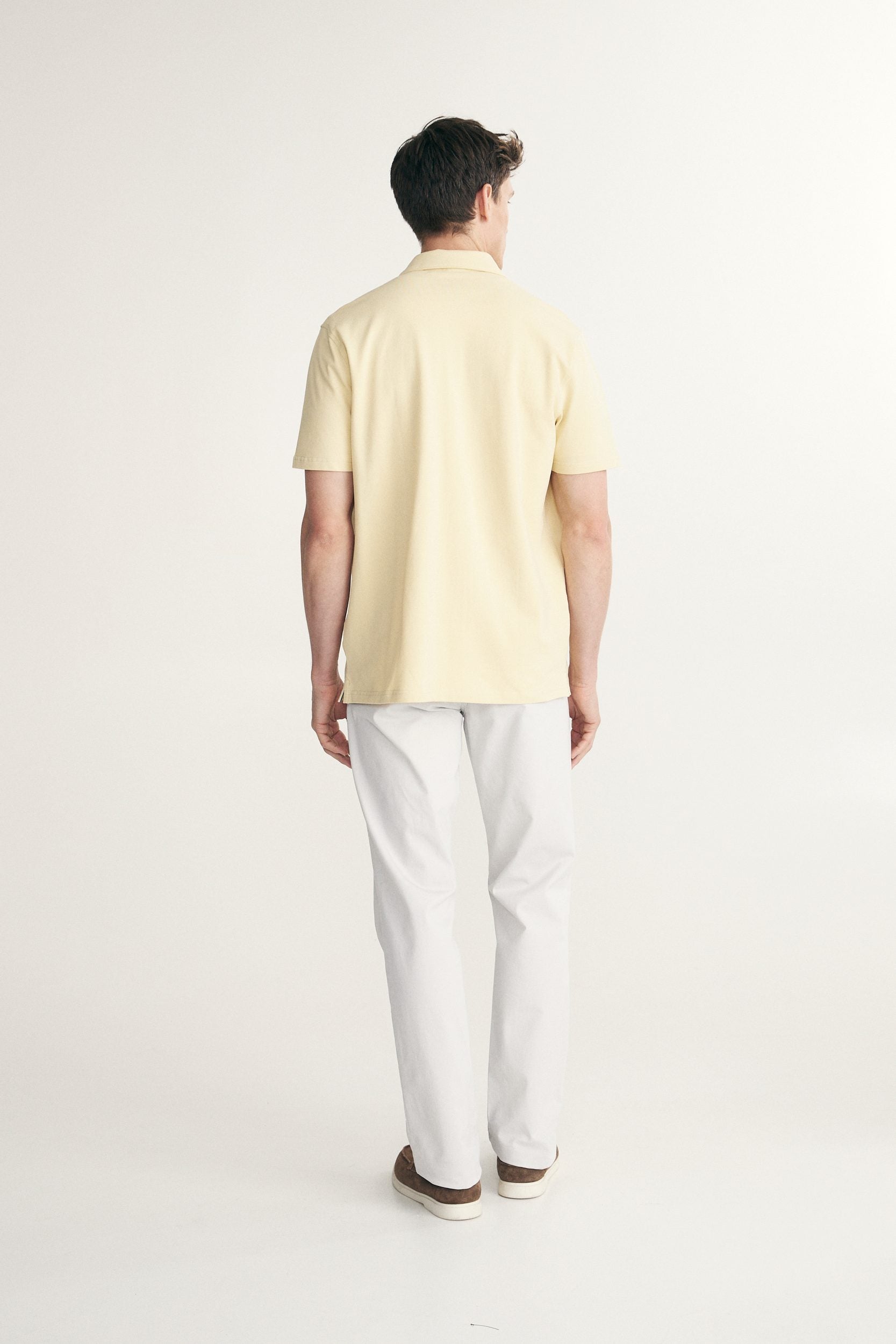 Chemise en piqué manches courtes