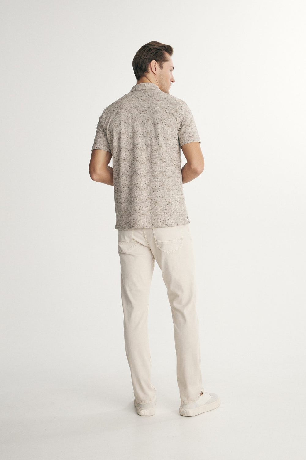 Short sleeve piqué shirt