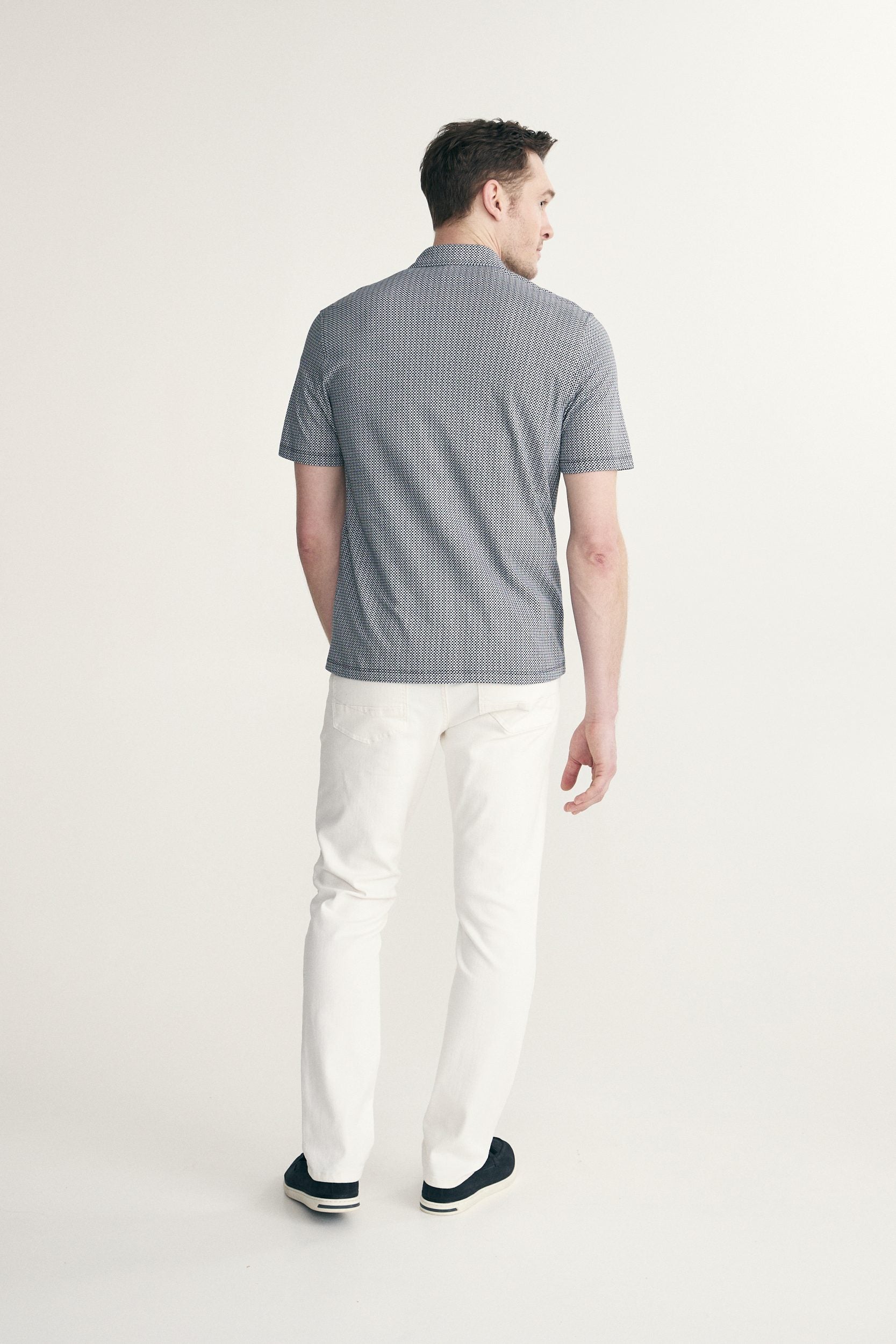 Chemise ajustée avec imprimé
