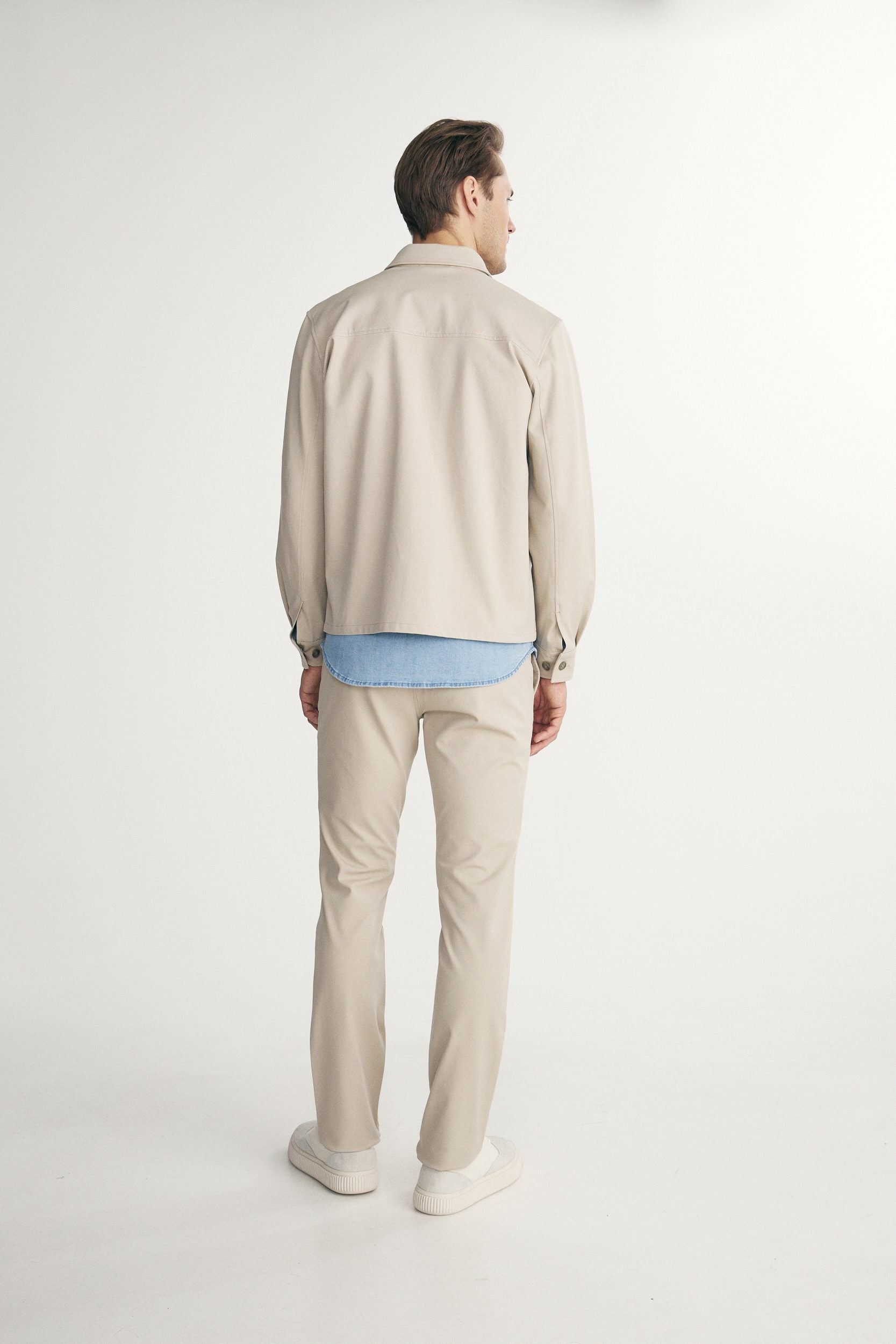 Comfort fit overshirt