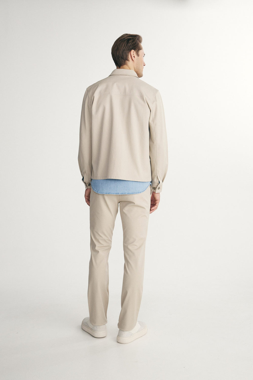 Comfort fit overshirt