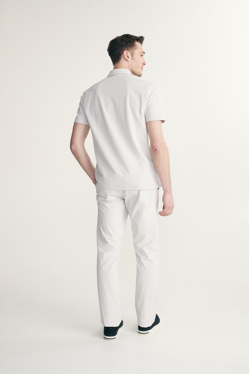 Chemise en piqué manches courtes