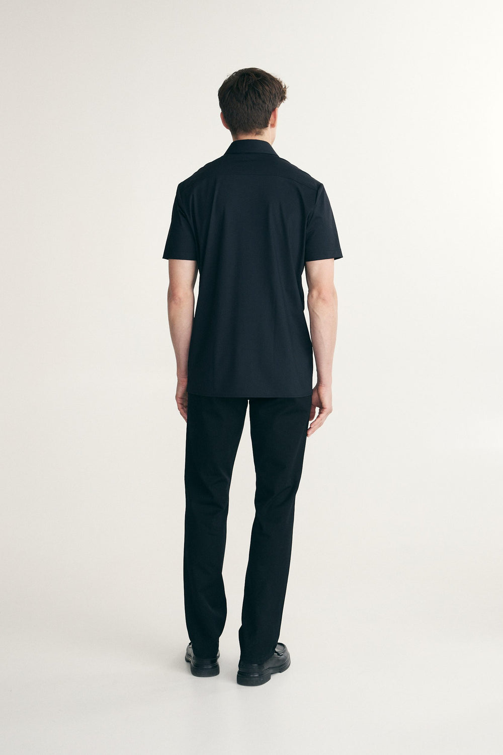 Chemise manches courtes jersey extensible