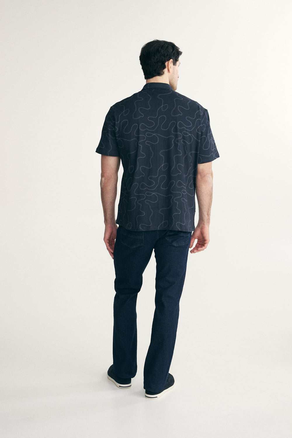 Printed jersey shirt