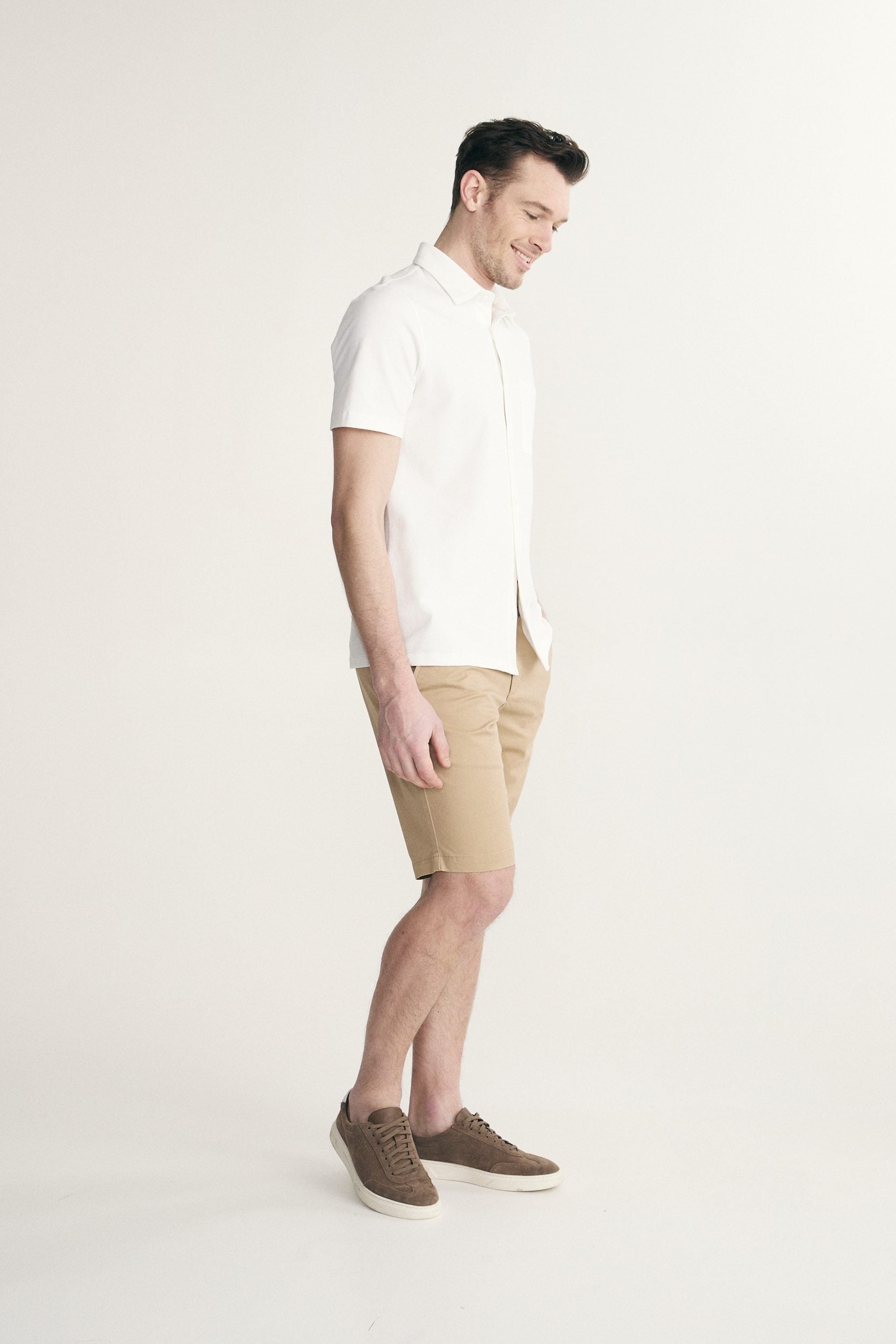 Chemise tricot texturé