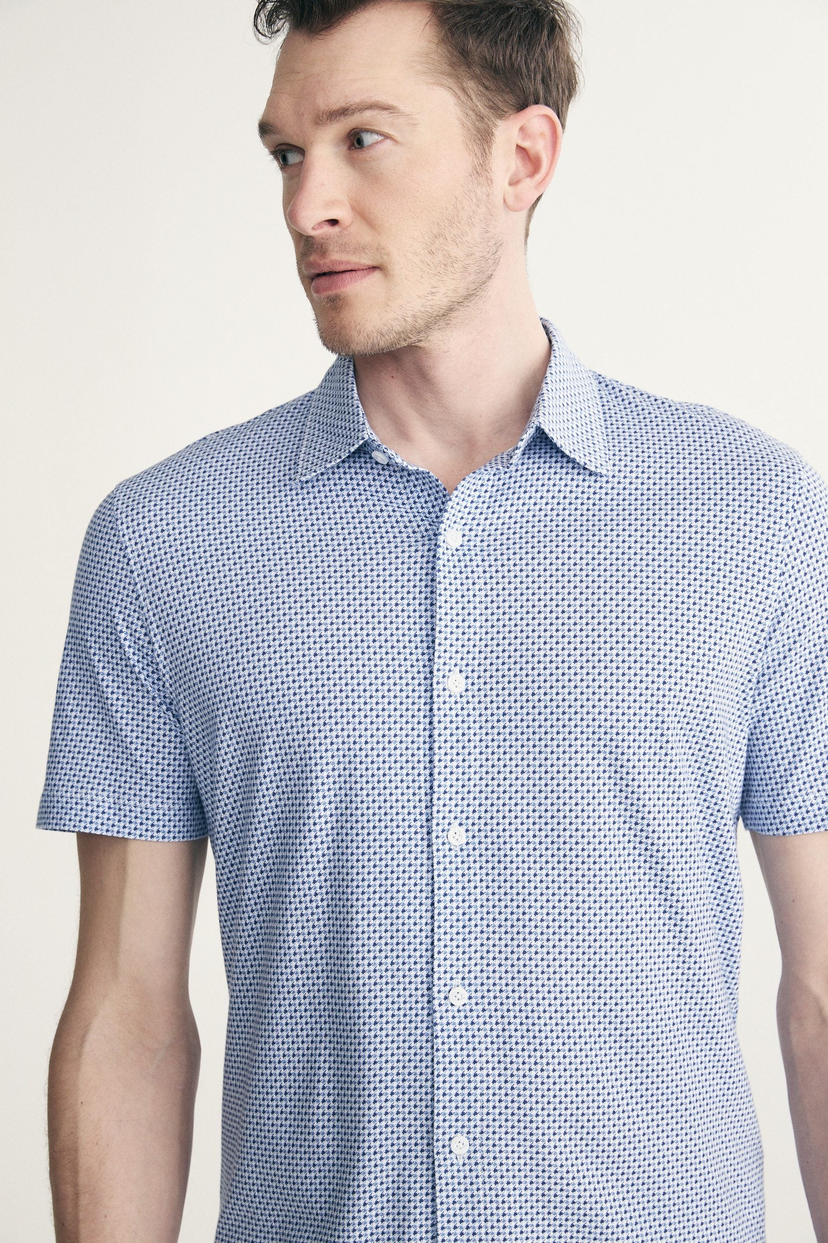 Chemise en jersey imprimé