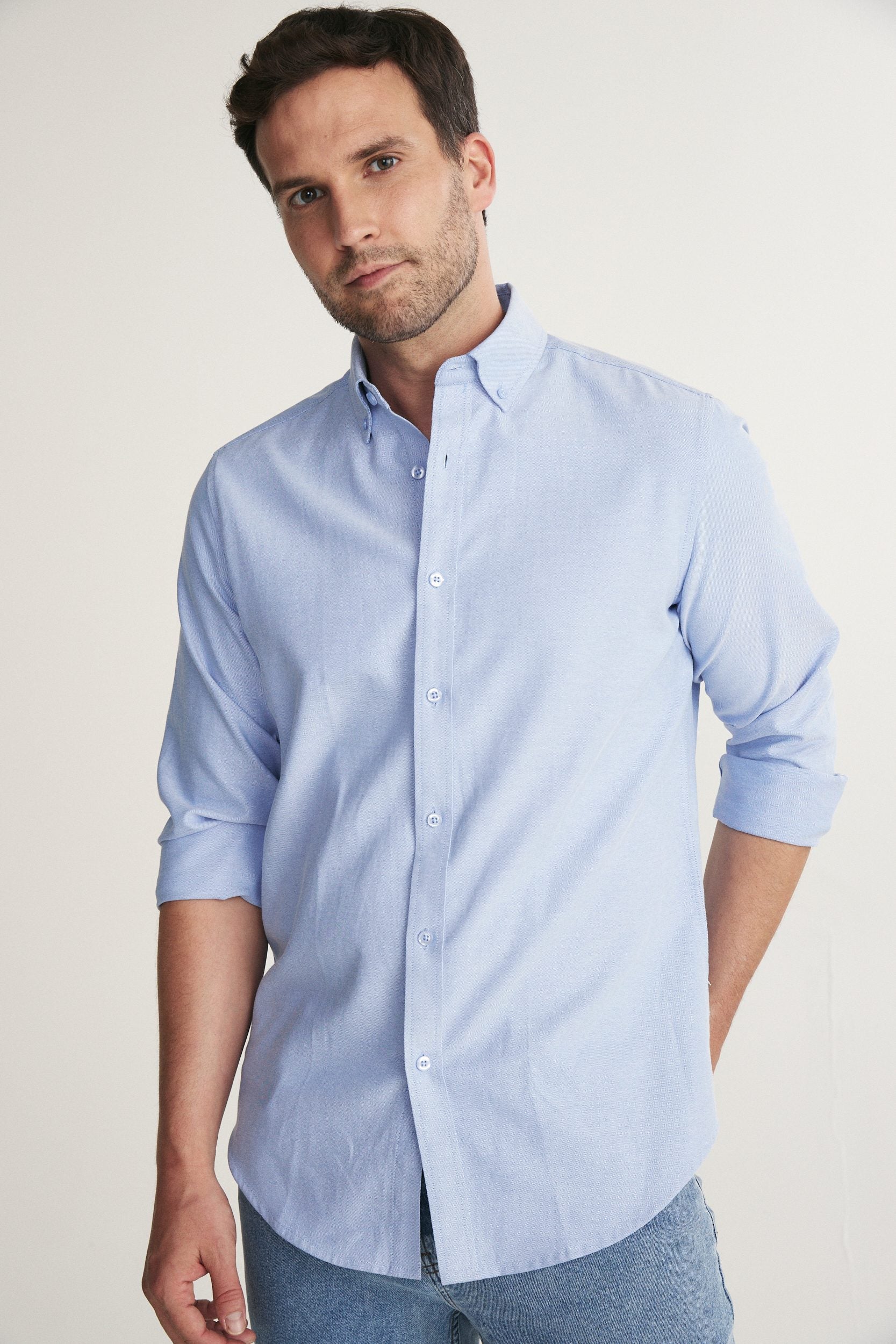 Semi-Fitted Oxford Shirt