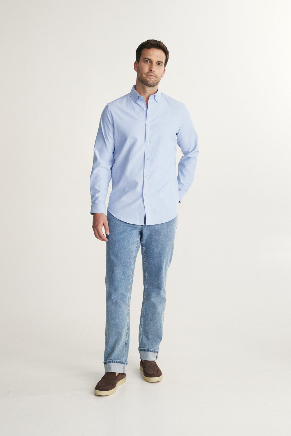 Semi-Fitted Oxford Shirt