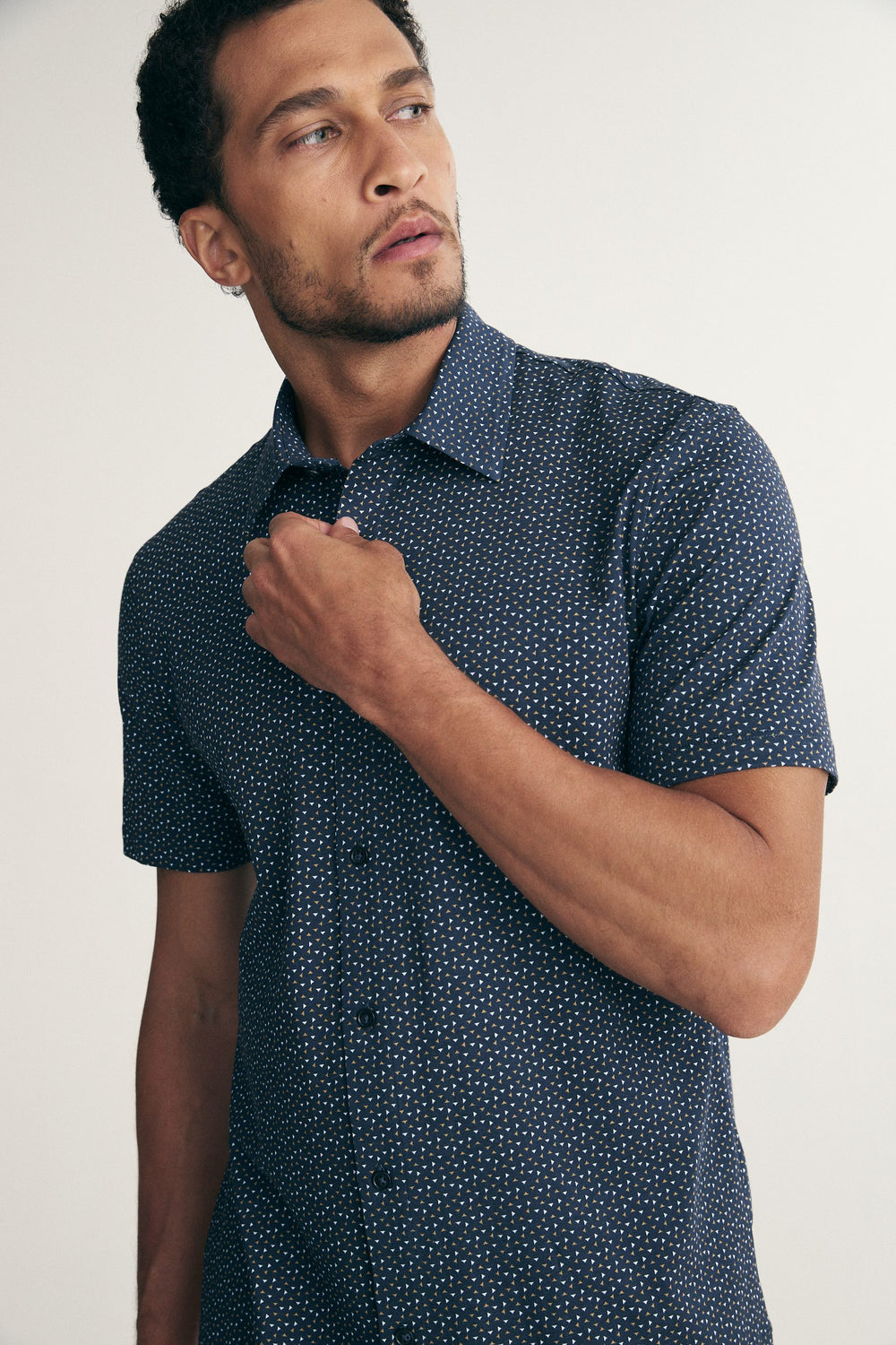 Printed jersey shirt