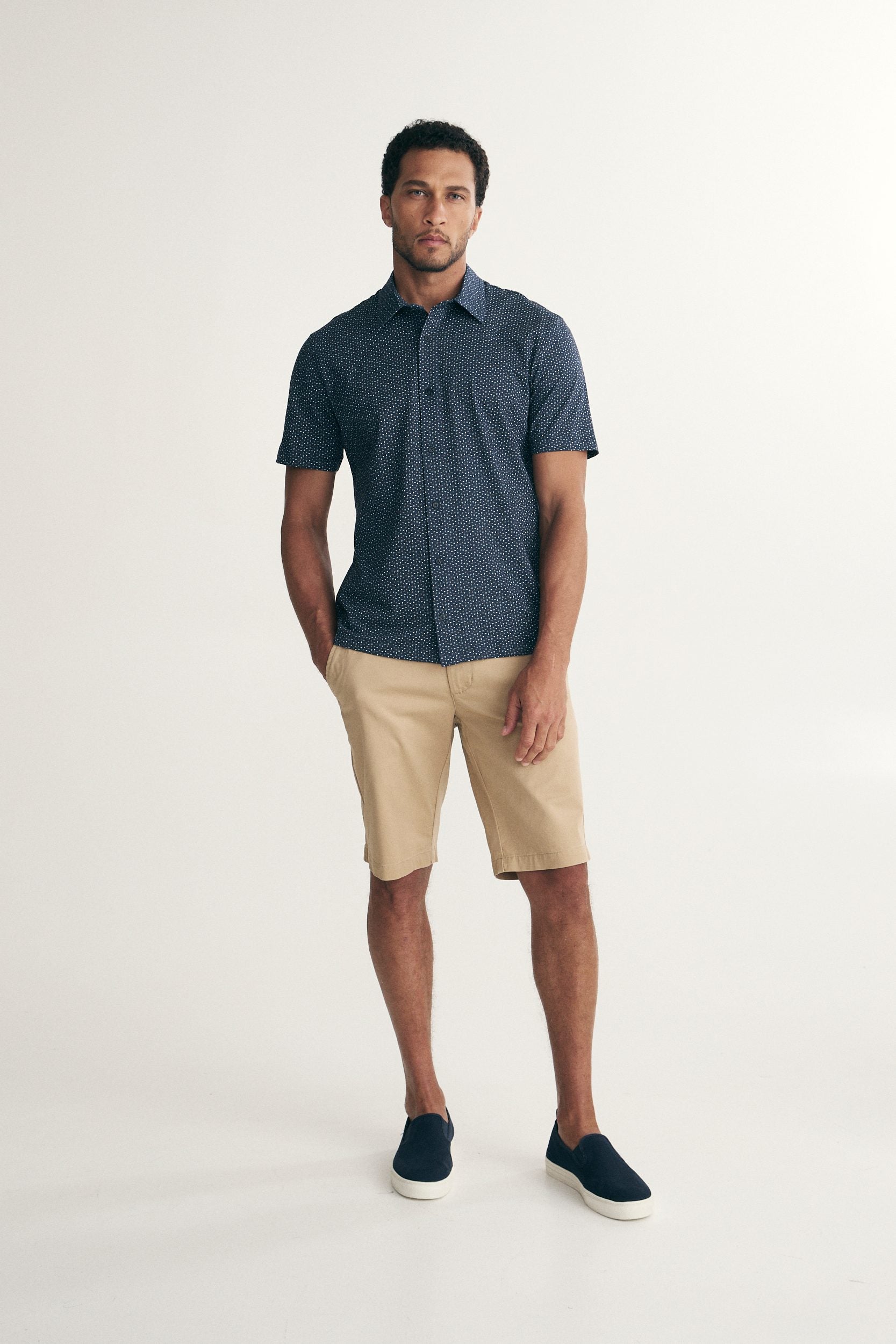 Printed jersey shirt