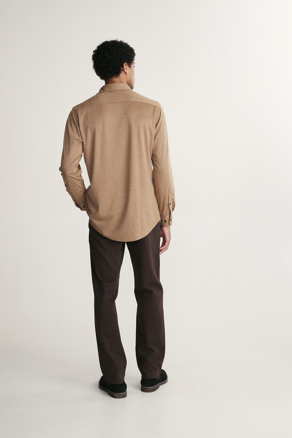 Long sleeve Fitted jersey shirt