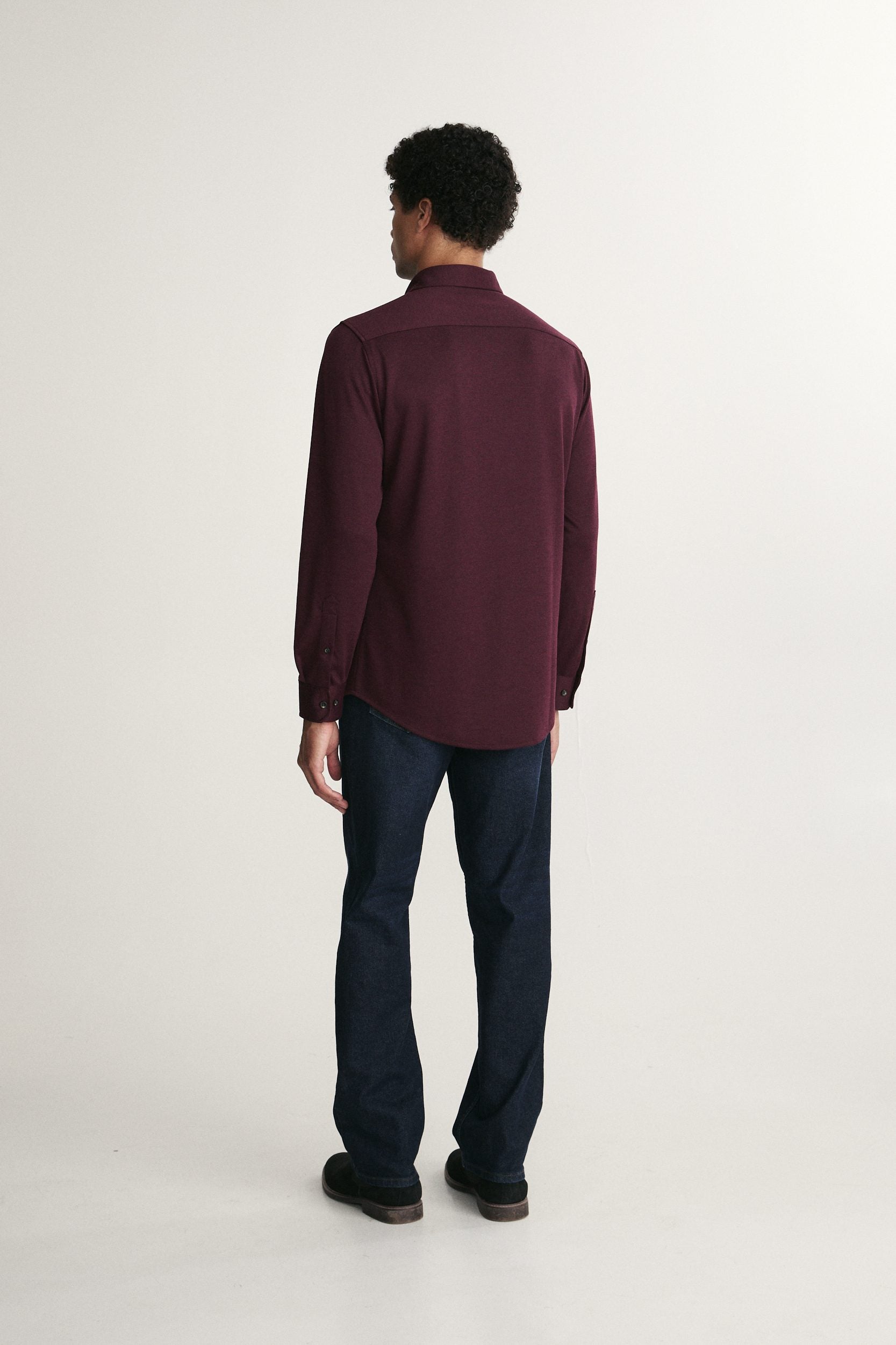 Long sleeve Fitted jersey shirt