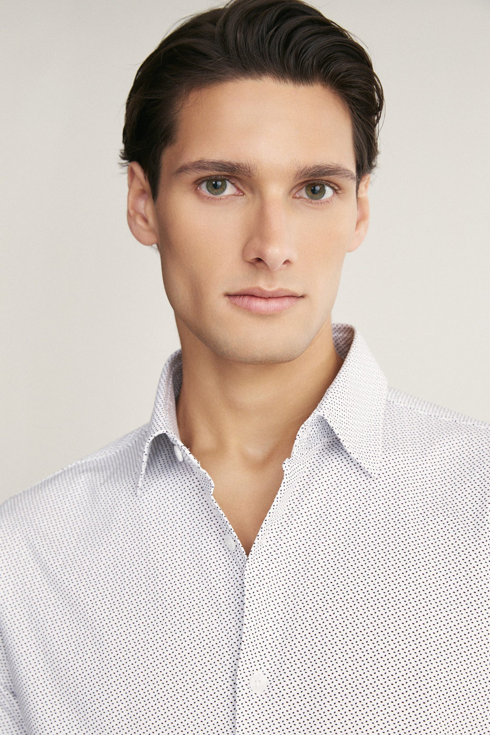 Extra-Fitted graphic print shirt