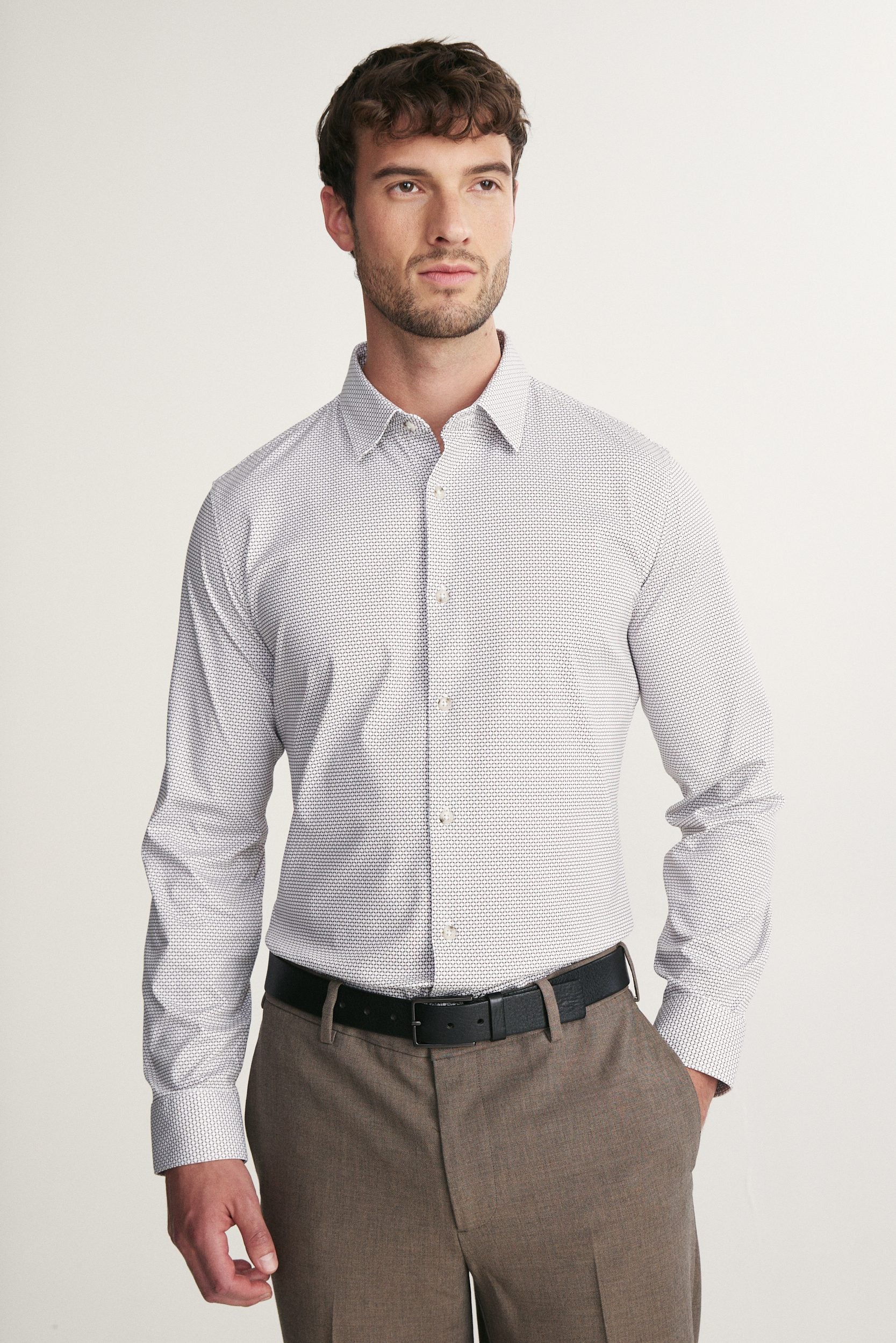 Chemise avec imprimé graphique