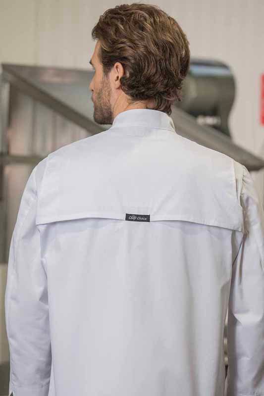 Veste de cuisine avec logo Montmorency