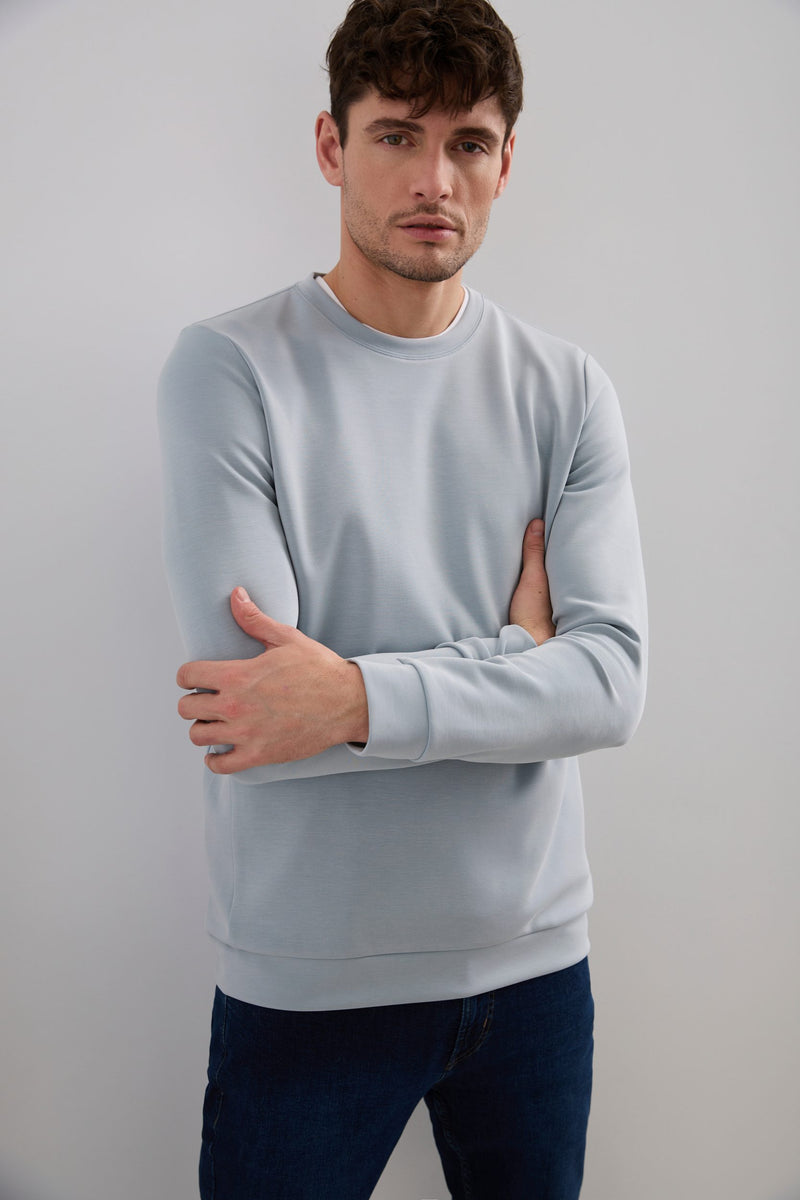 Crew Neck Long Sleeve T-Shirt