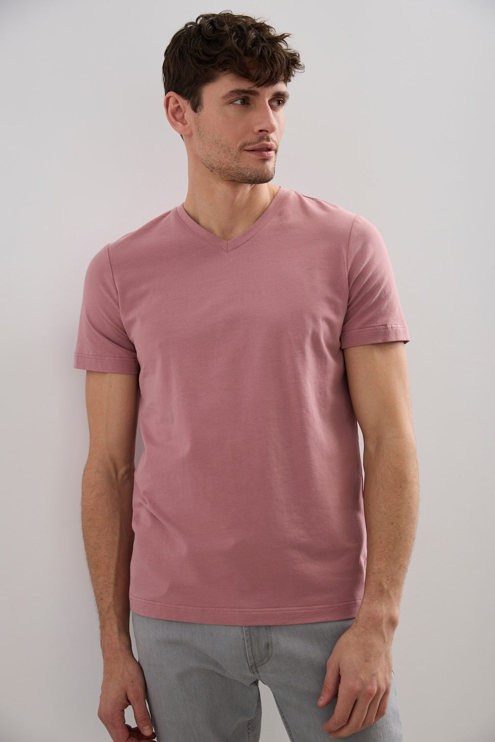 T-shirt essentiel col V