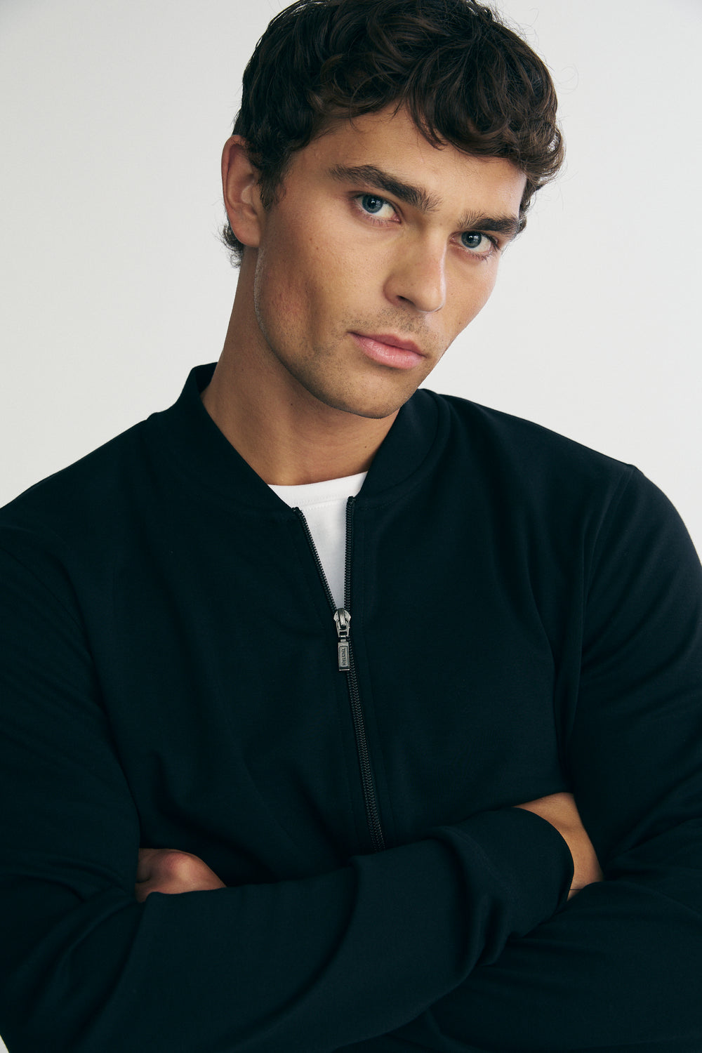 Cardigan en coton pima