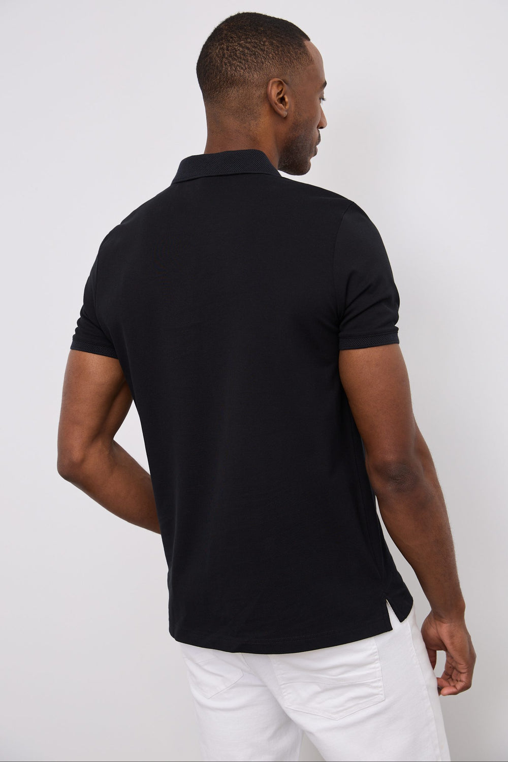 Polo avec détail au col