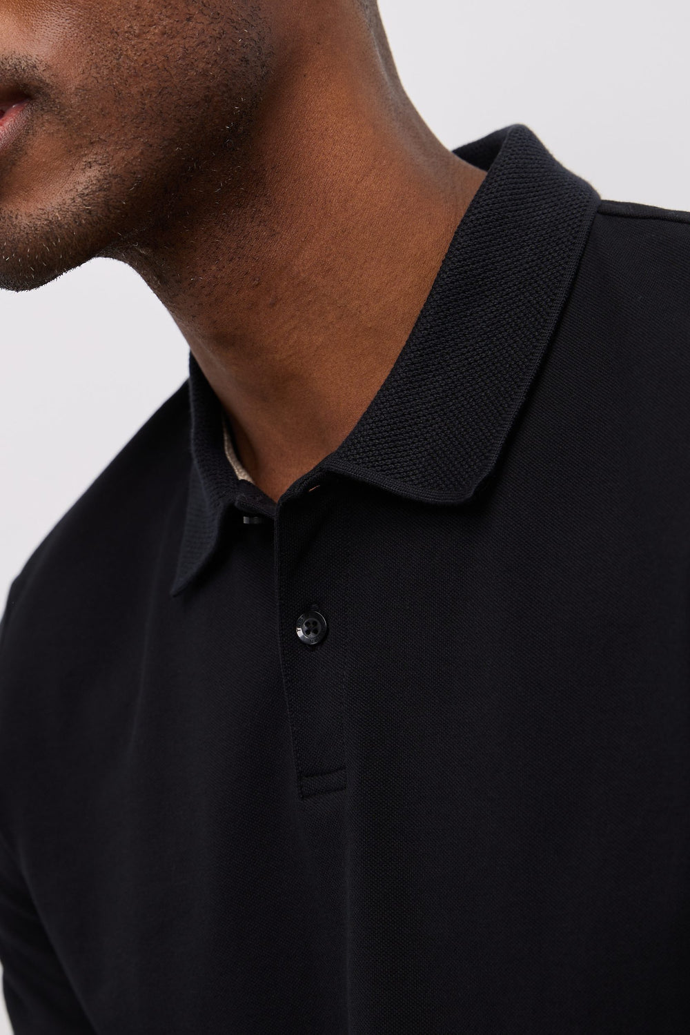 Polo avec détail au col